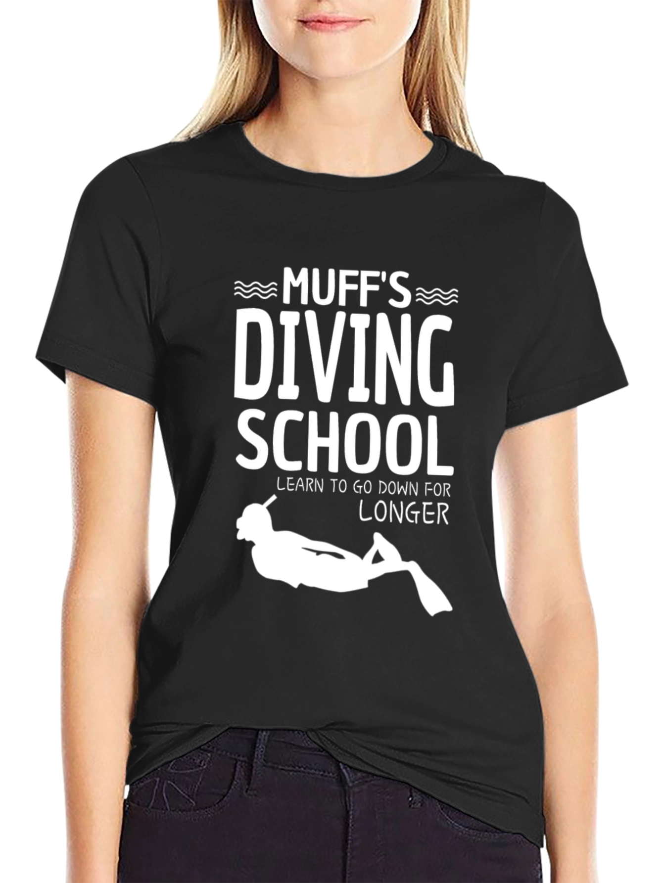 Humorous Diving School T-Shirt