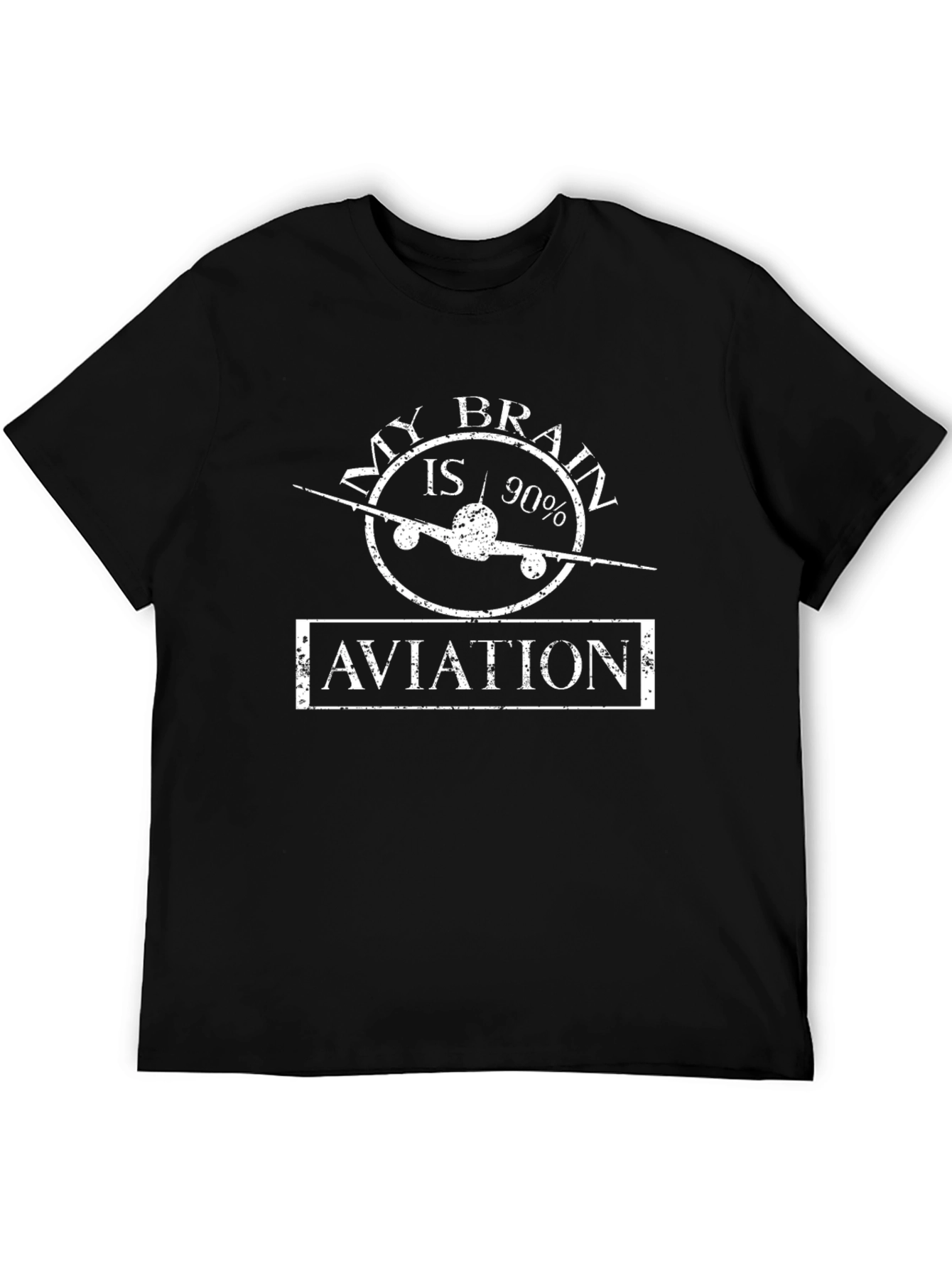 Aviation T-Shirt - My Brain is 90% Aviation