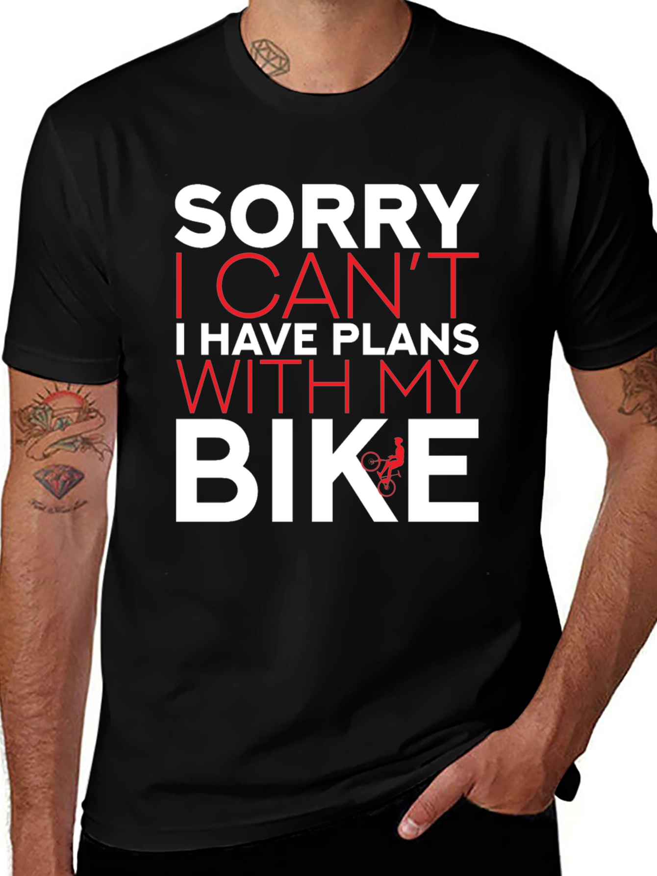Sorry I Have Plans With My Bike T-Shirt