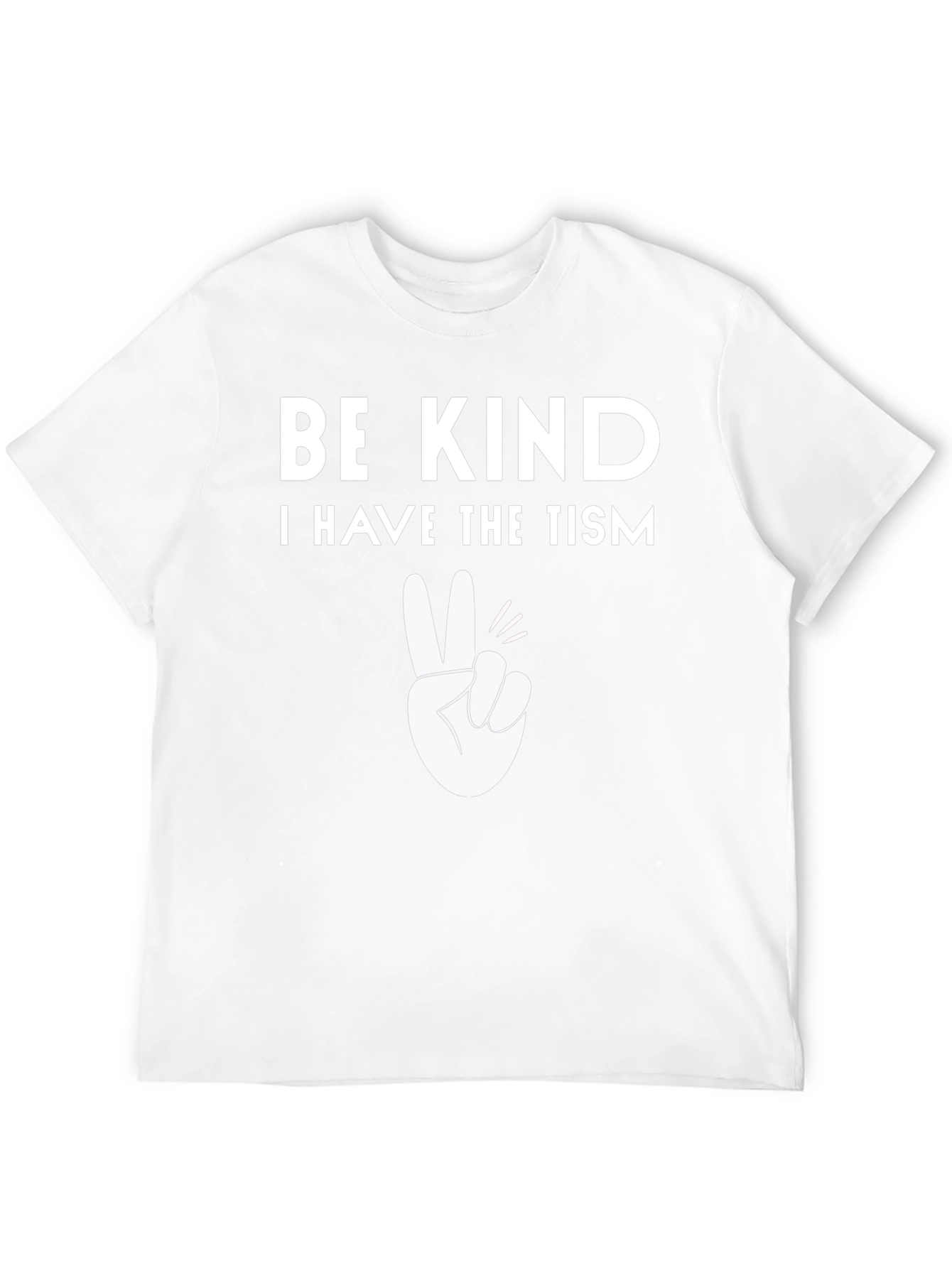 Be Kind Autism Awareness Tee - Black Cotton T-Shirt