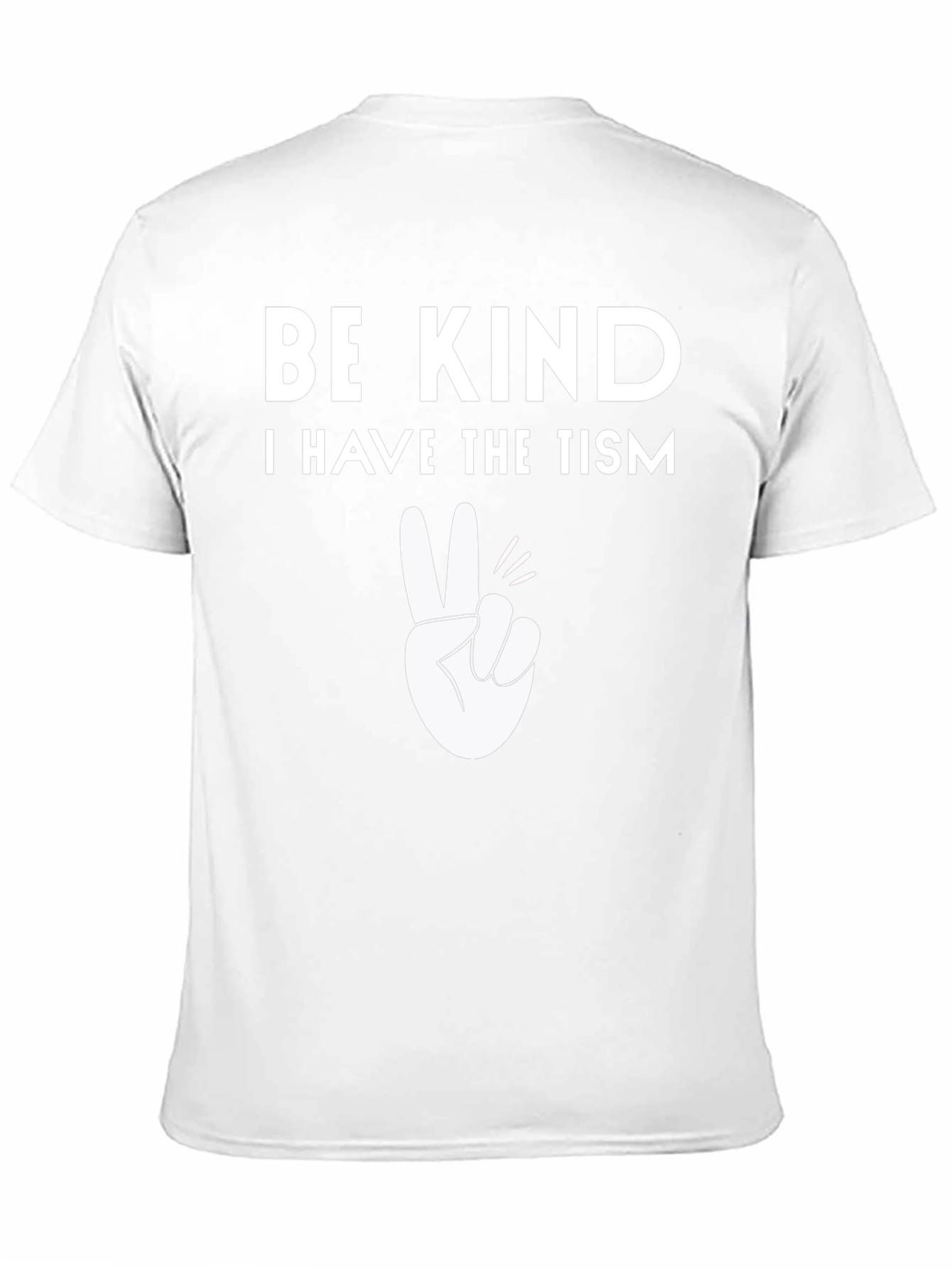 Be Kind Autism Awareness Tee - Black Cotton T-Shirt