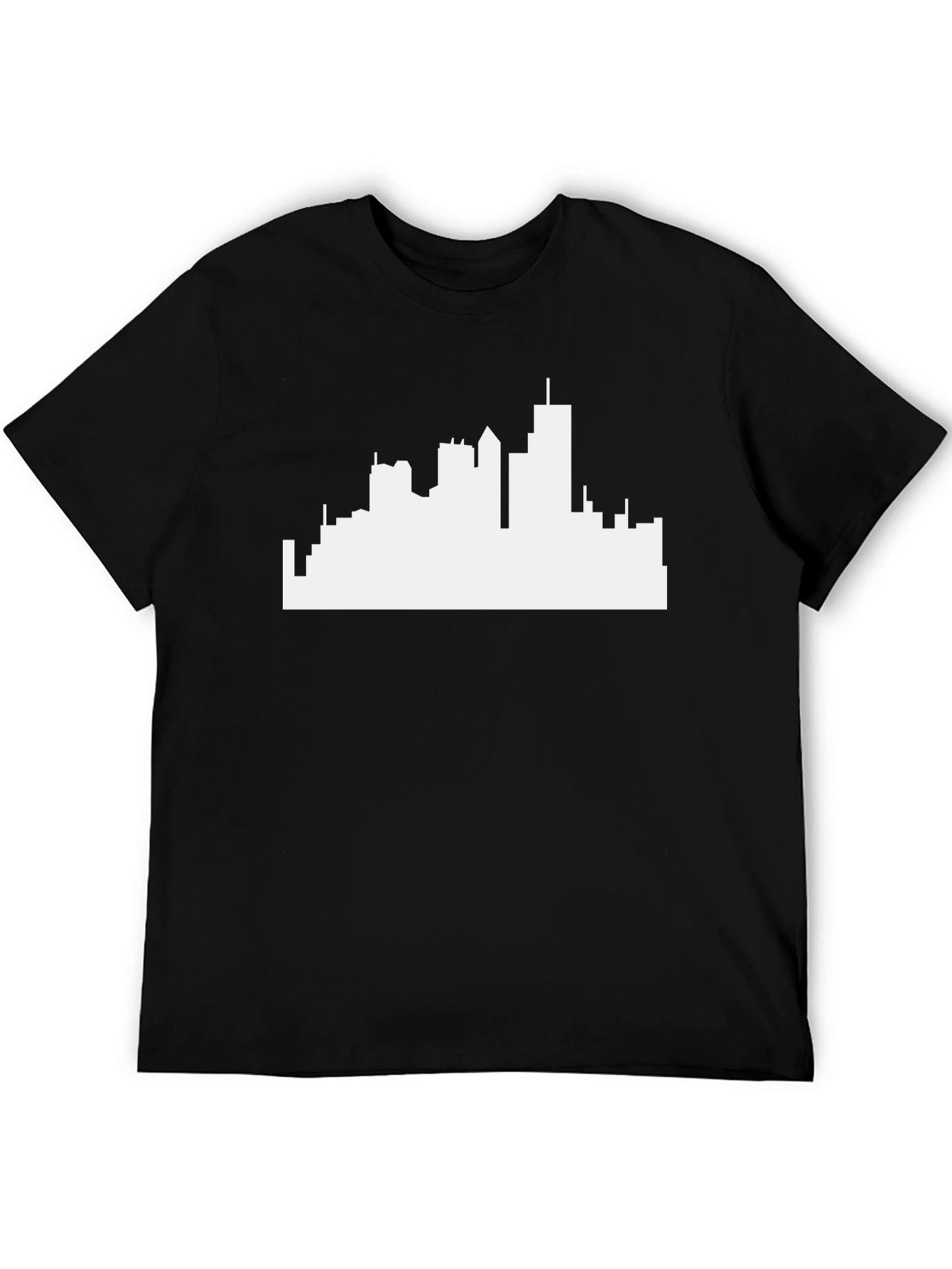 Cityscape Graphic Tee - Modern Style