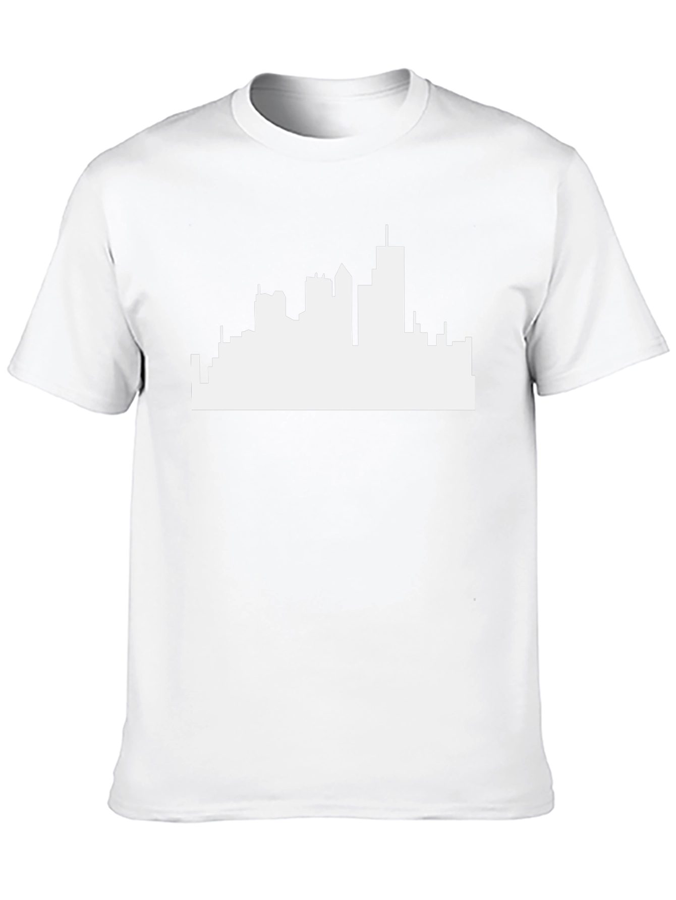 Cityscape Graphic Tee - Modern Style