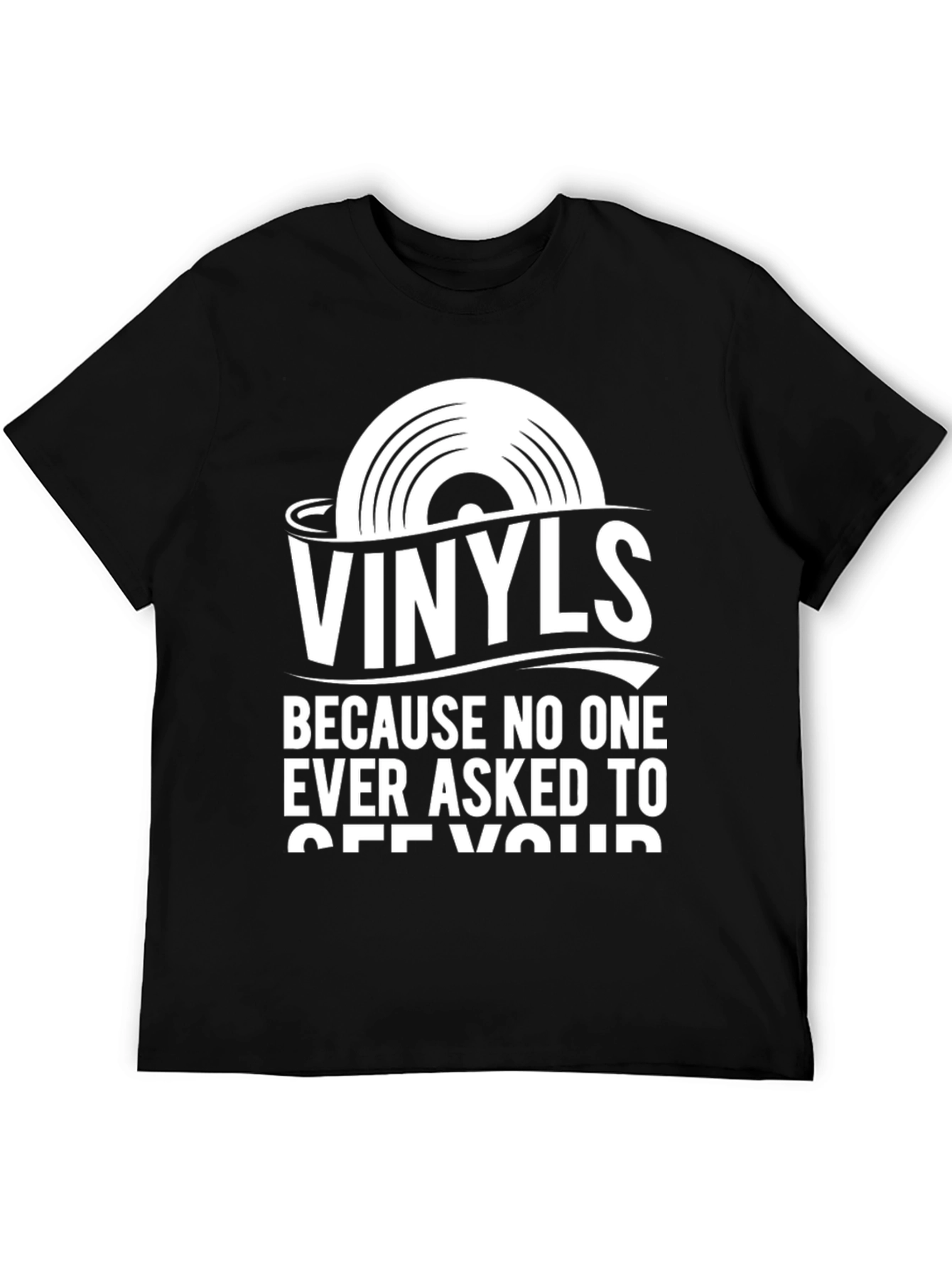 Vinyls T-Shirt - Funny Music Lover Tee