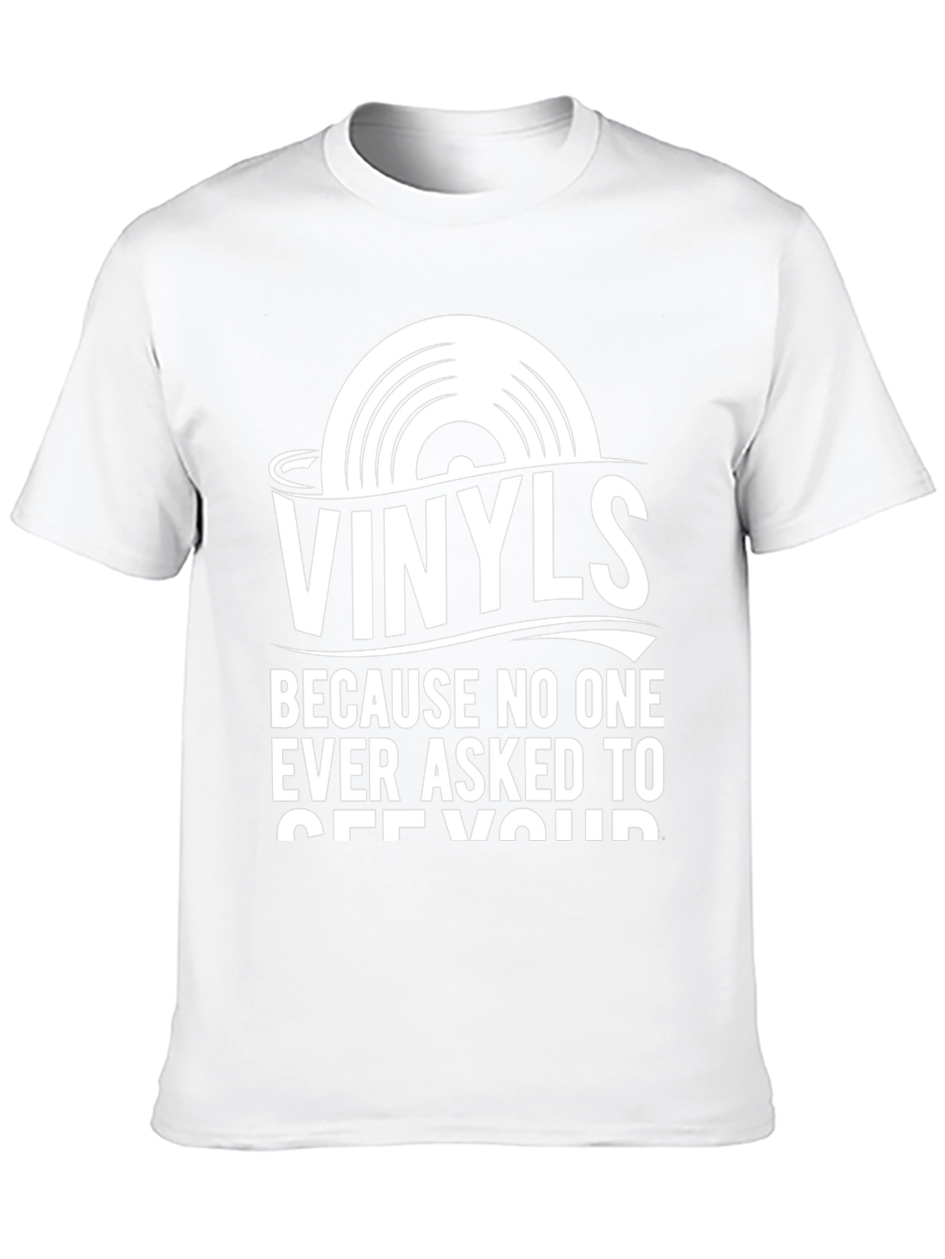 Vinyls T-Shirt - Funny Music Lover Tee