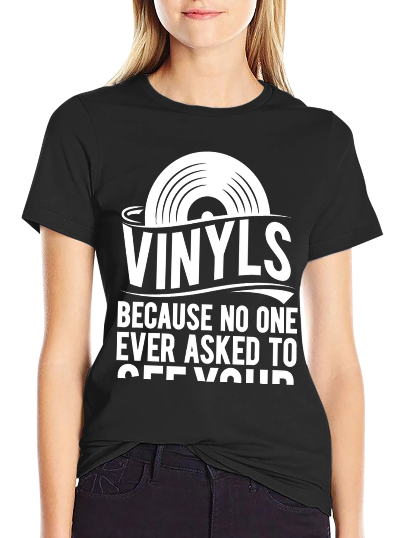 Vinyls T-Shirt - Funny Music Lover Tee