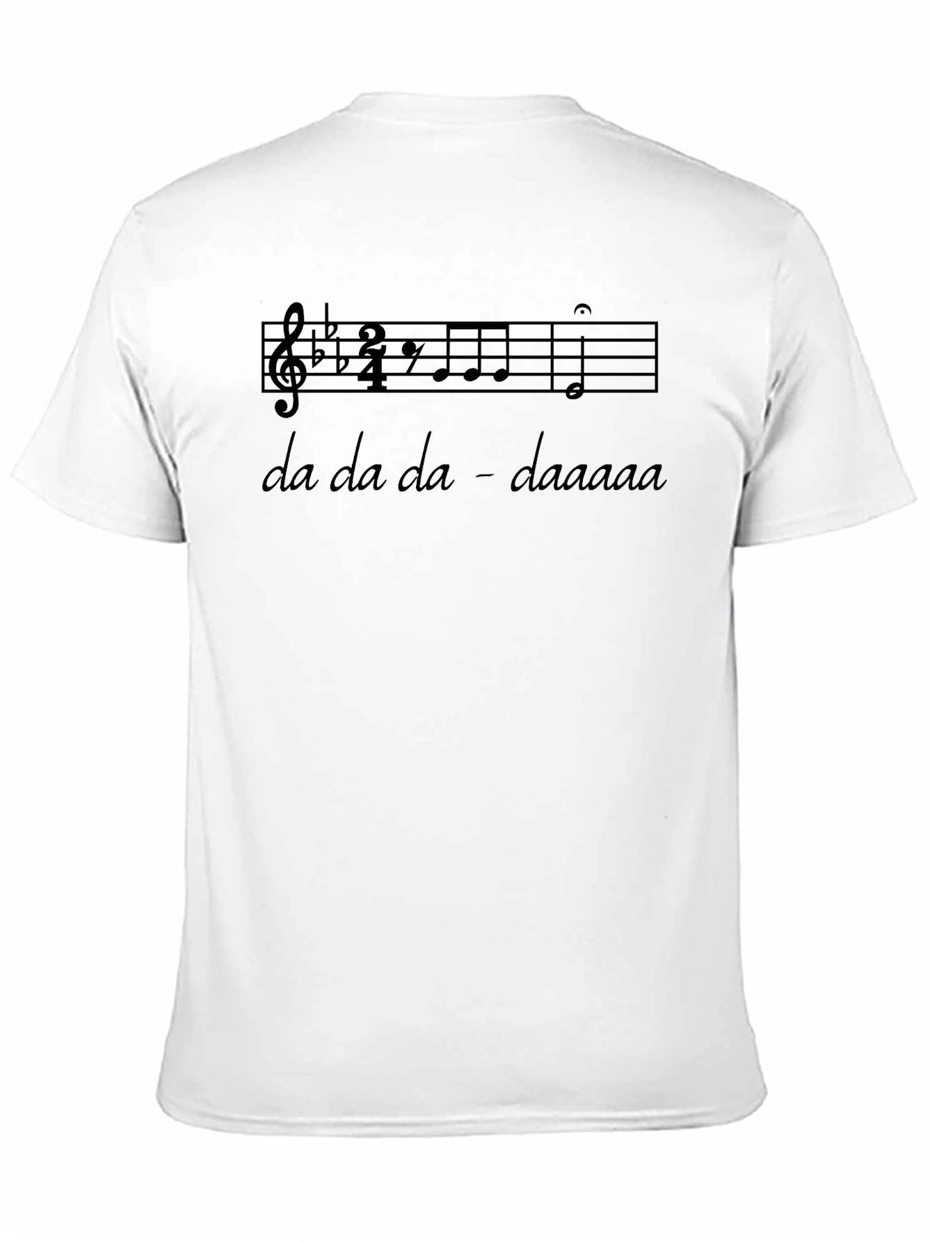 Musical Note Da Da Da T-Shirt