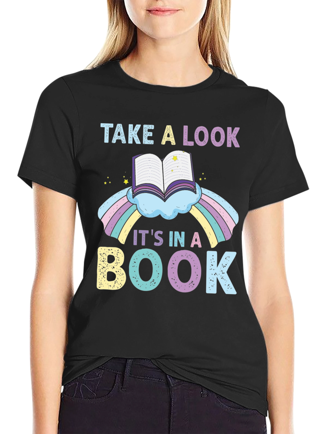 Take A Look Its In A Book Graphic Tee