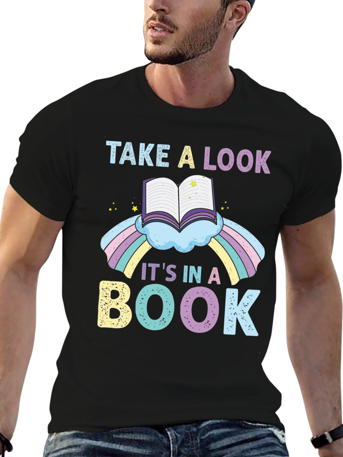 Take A Look Its In A Book Graphic Tee