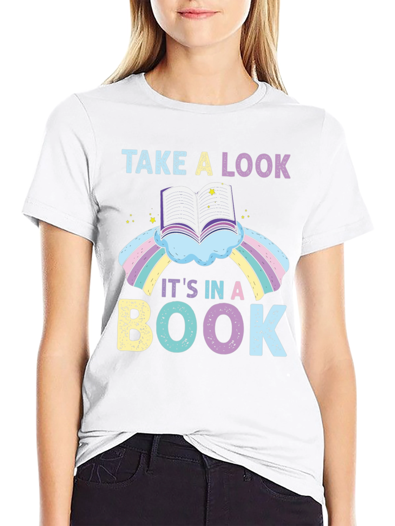 Take A Look Its In A Book Graphic Tee