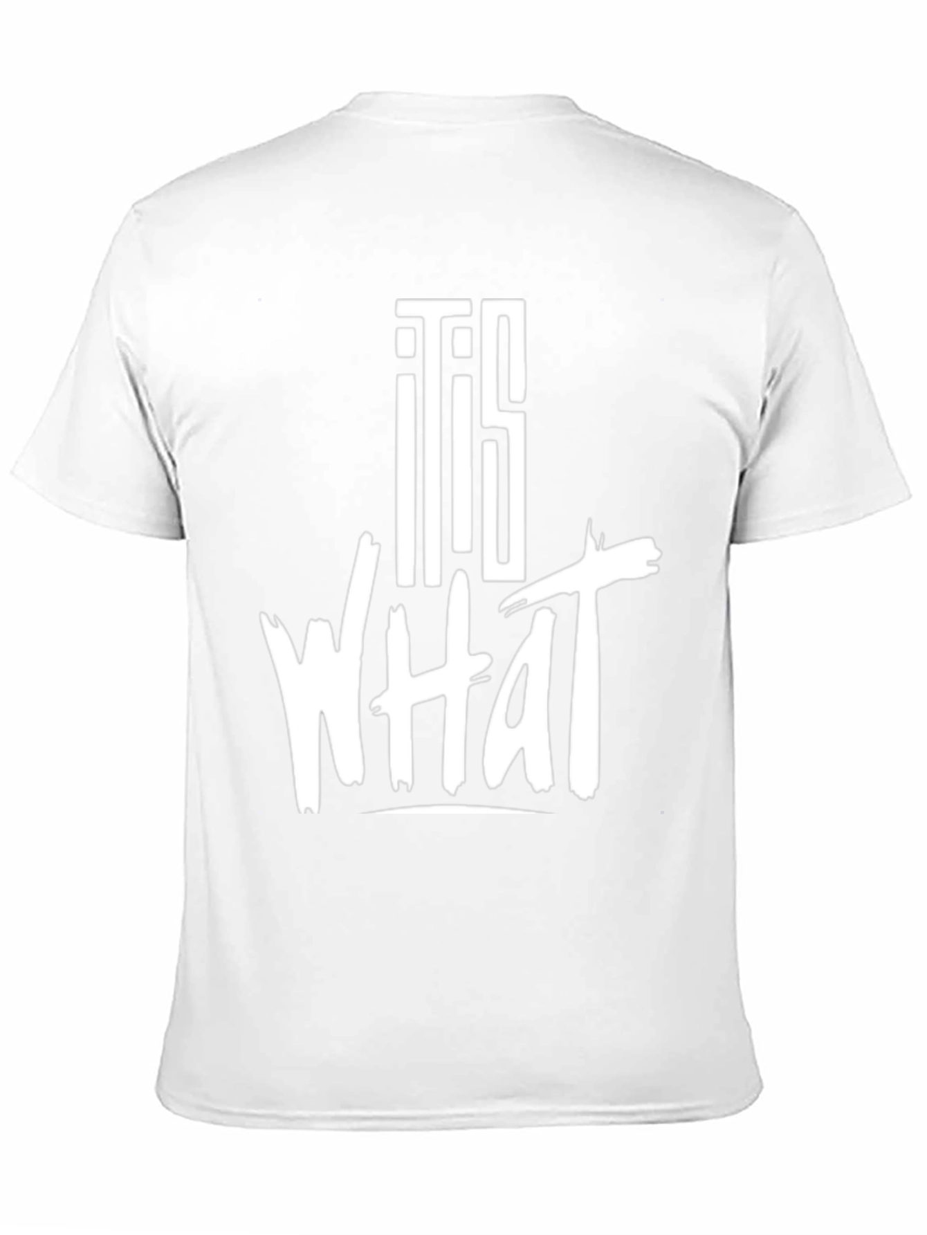 It Is What It Is Graphic Tee - Black