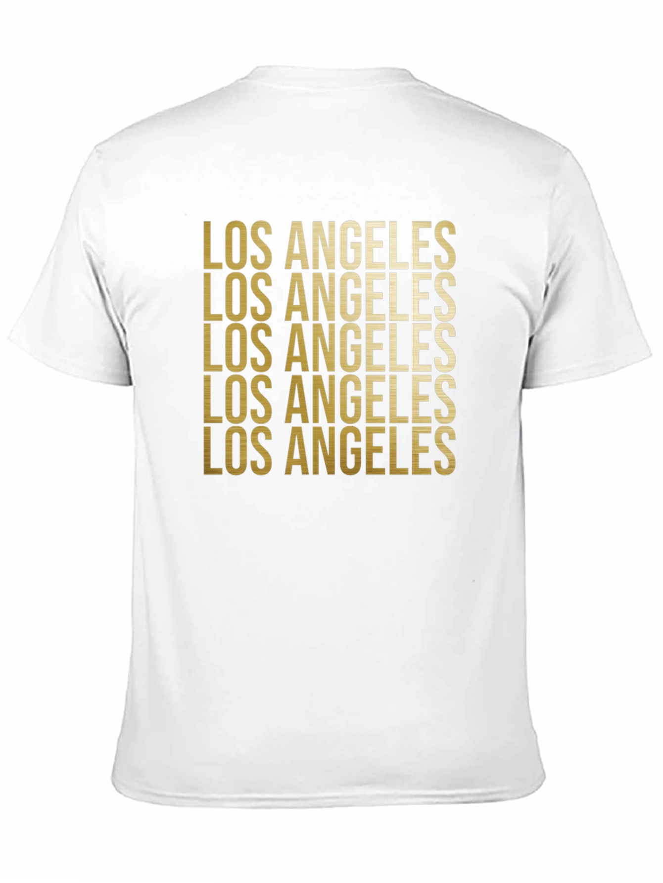 Los Angeles Graphic Print Crew Neck Tee