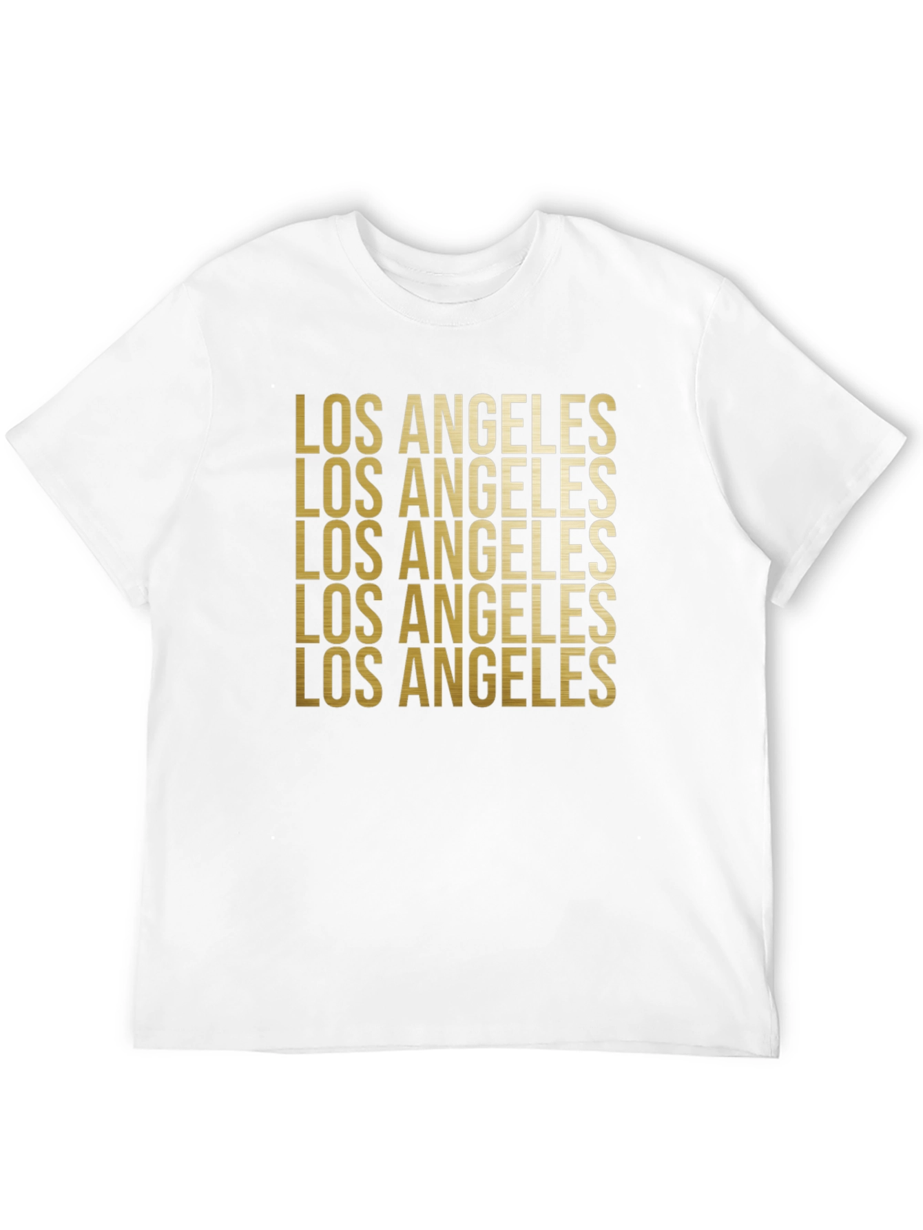 Los Angeles Graphic Print Crew Neck Tee