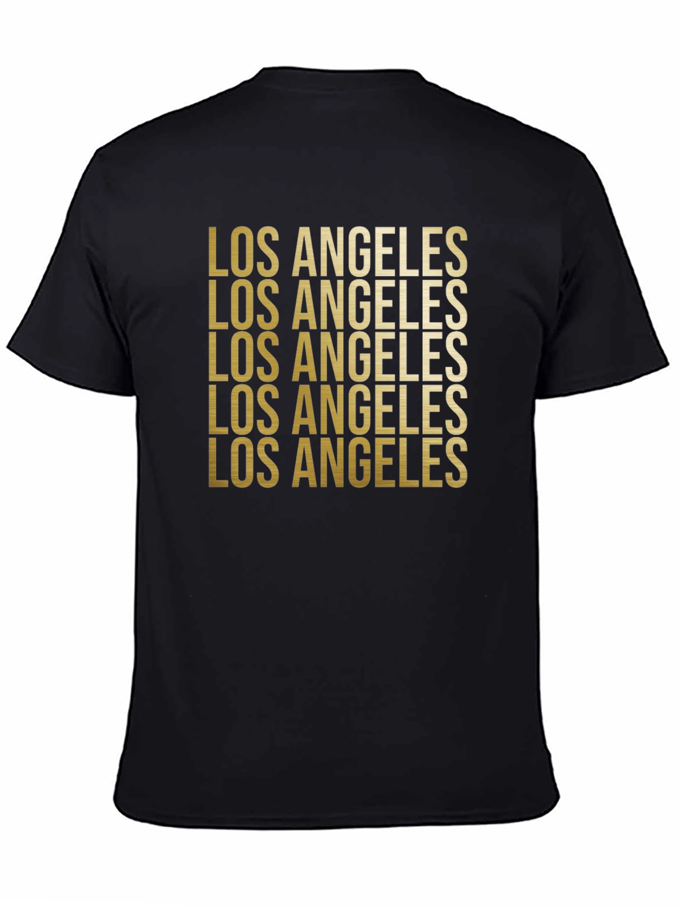 Los Angeles Graphic Print Crew Neck Tee