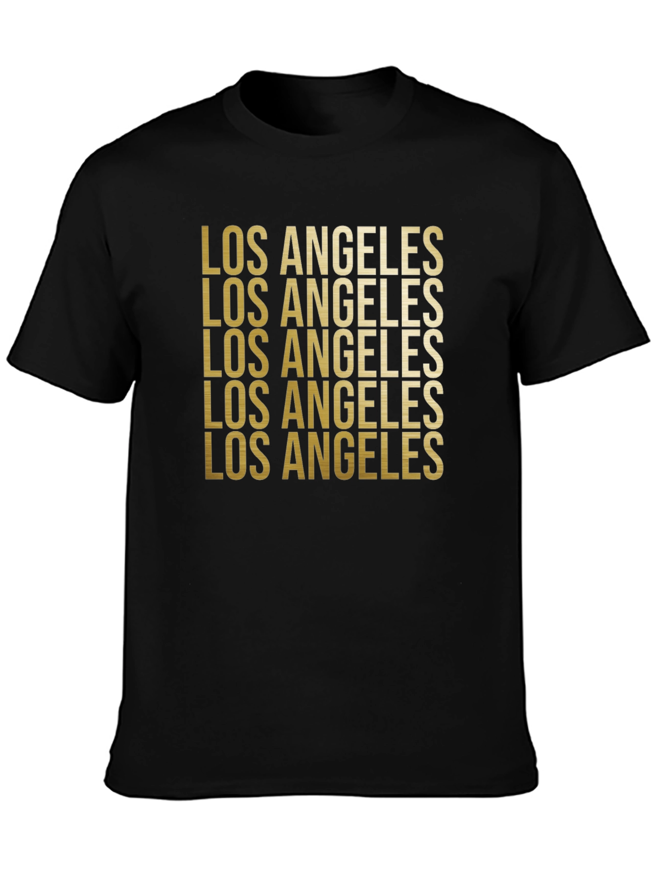 Los Angeles Graphic Print Crew Neck Tee
