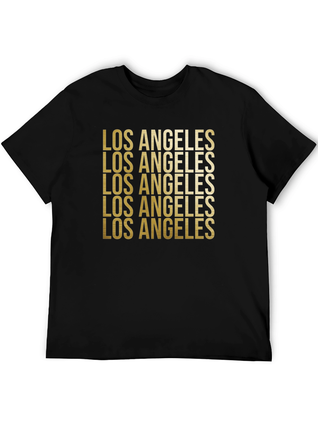 Los Angeles Graphic Print Crew Neck Tee