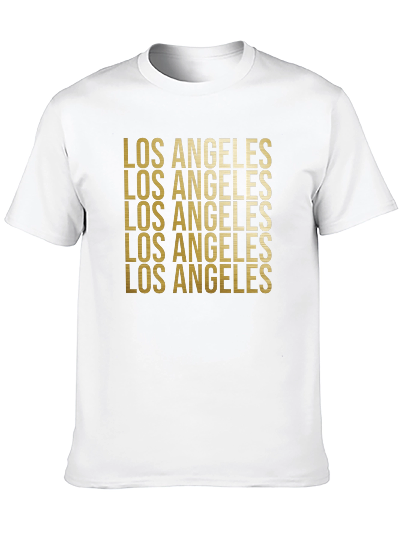 Los Angeles Graphic Print Crew Neck Tee