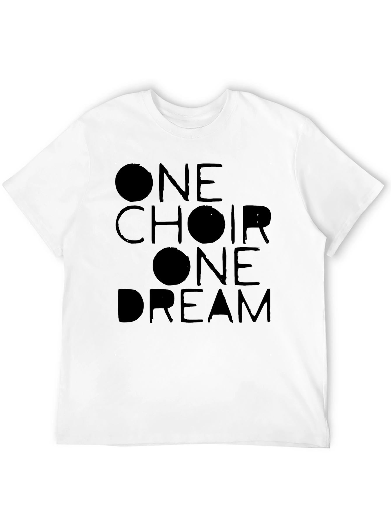 One Choir One Dream T-Shirt - Black Graphic Tee