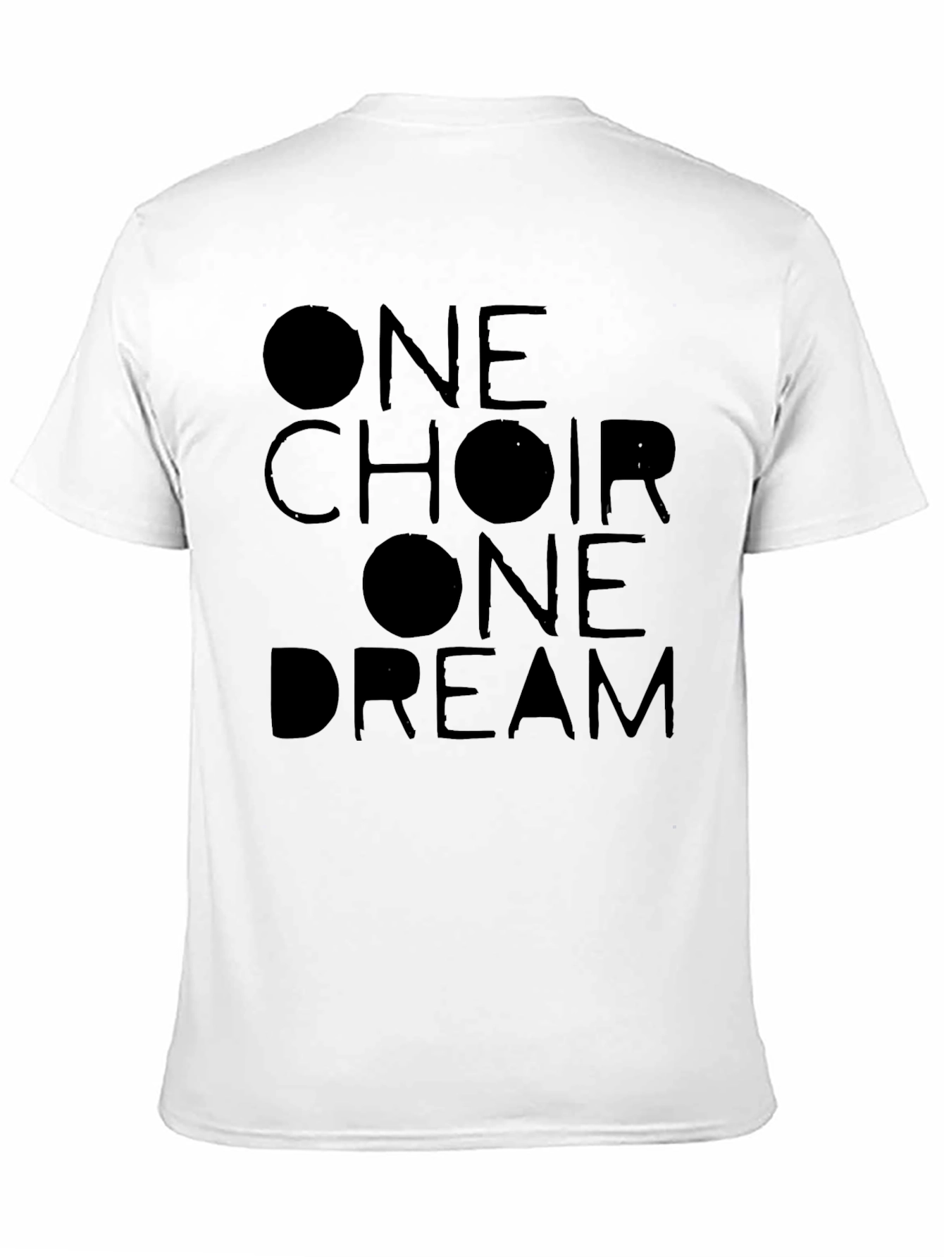One Choir One Dream T-Shirt - Black Graphic Tee