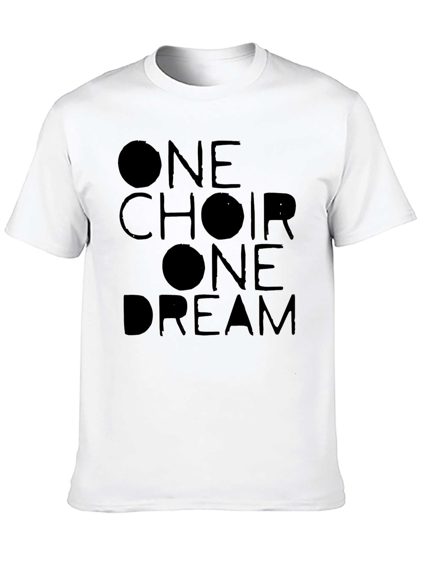 One Choir One Dream T-Shirt - Black Graphic Tee