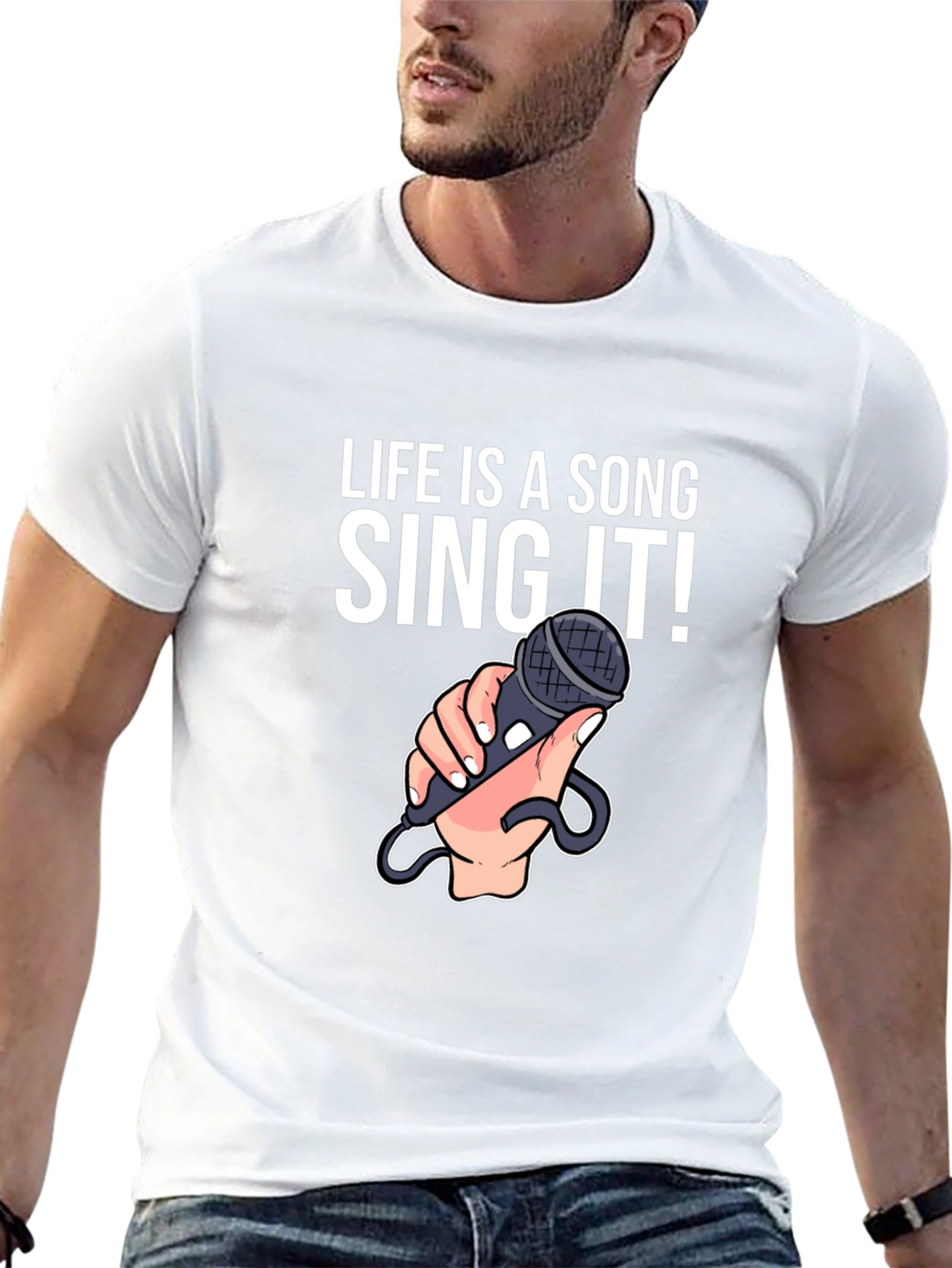 Life is a Song T-Shirt - Sing It Loud!