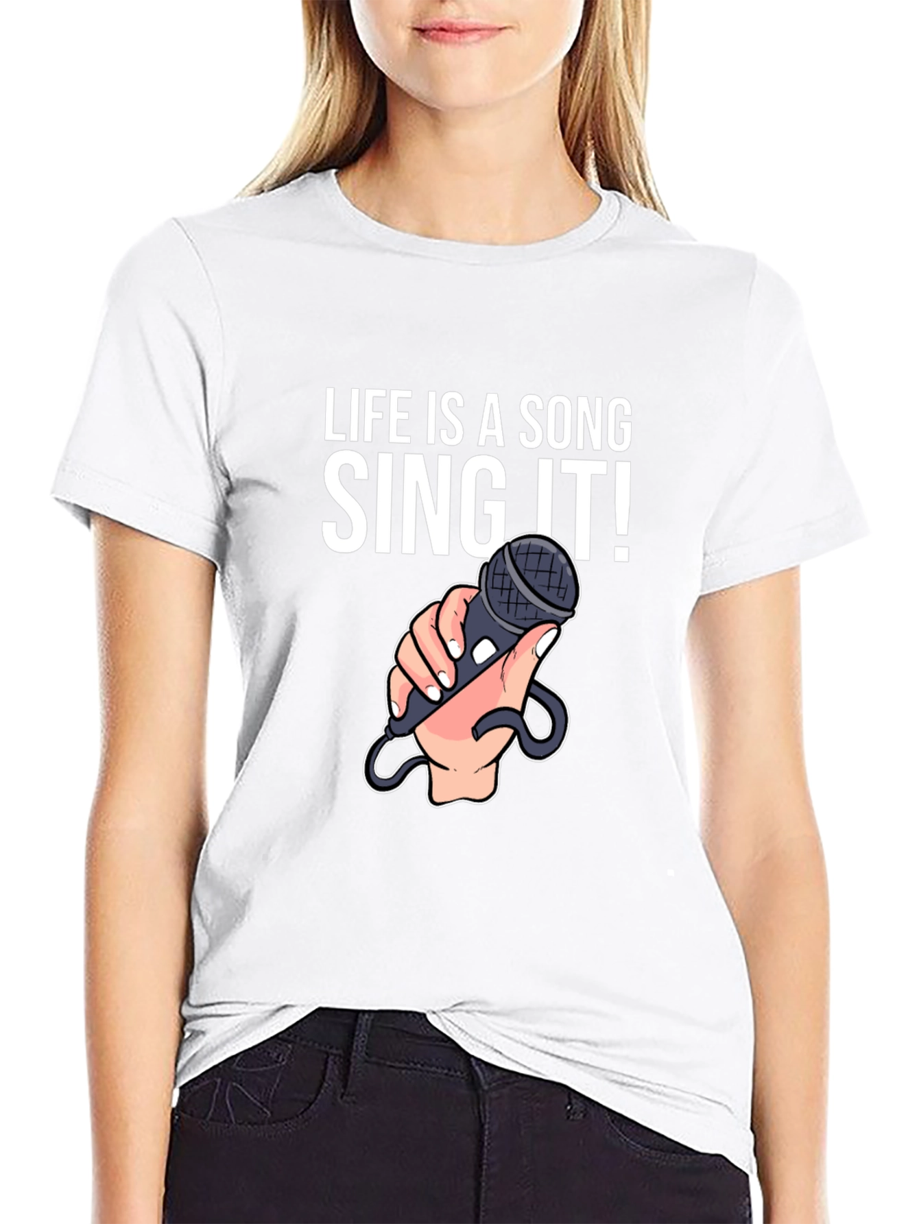 Life is a Song T-Shirt - Sing It Loud!
