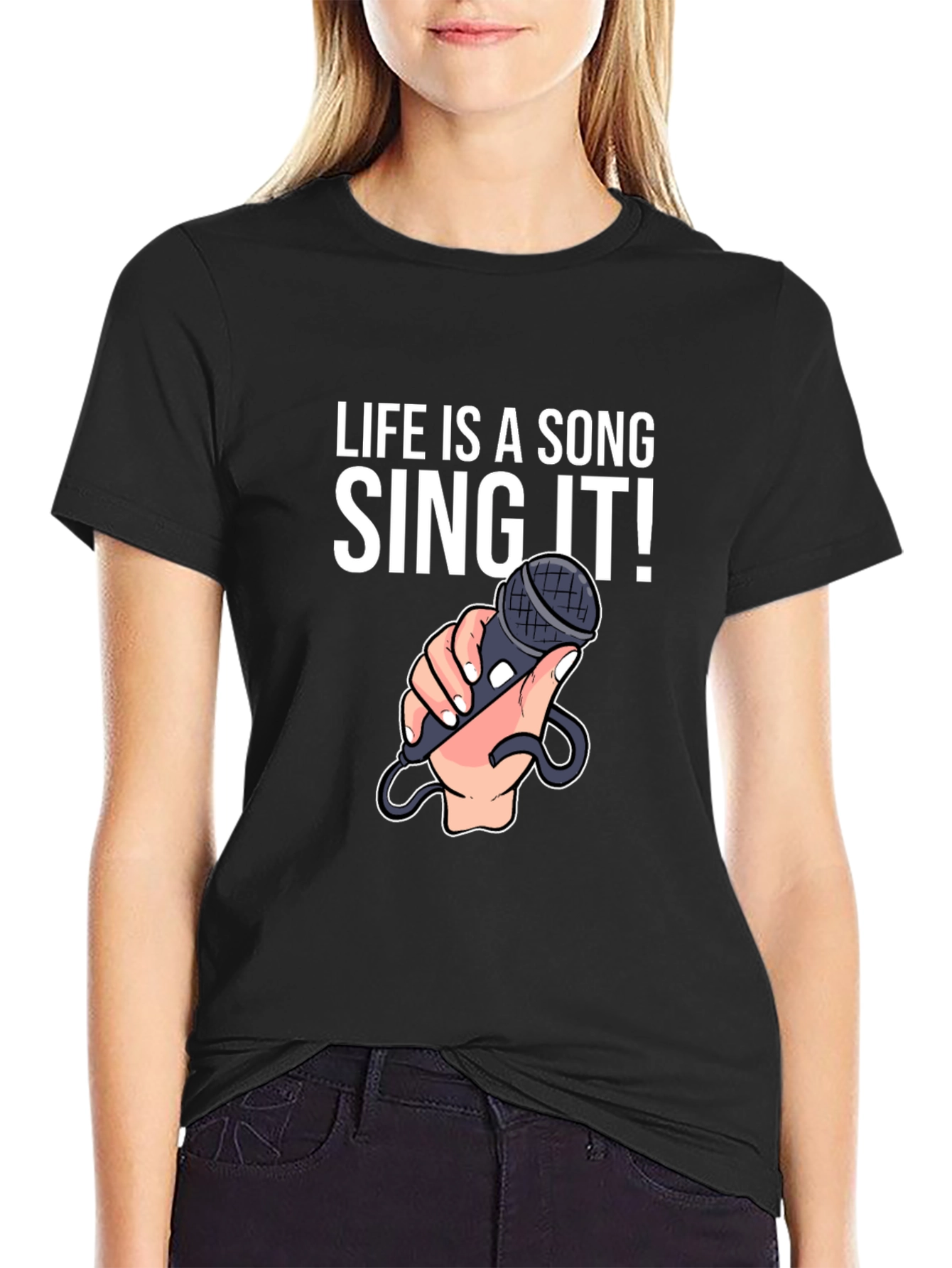 Life is a Song T-Shirt - Sing It Loud!