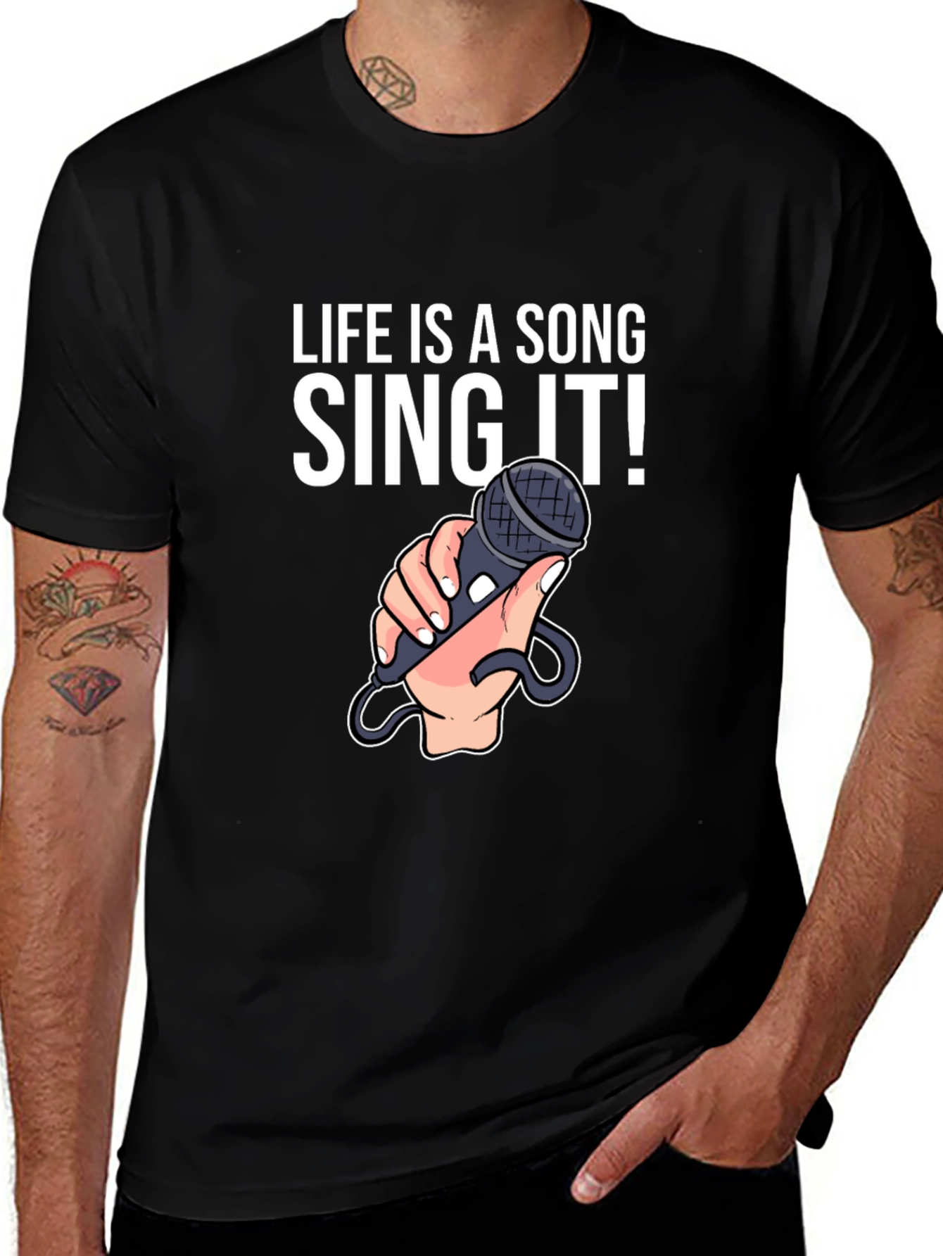 Life is a Song T-Shirt - Sing It Loud!