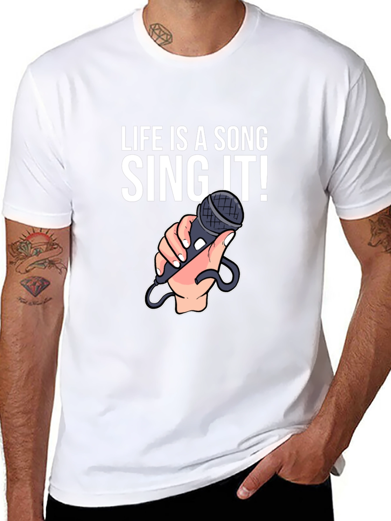Life is a Song T-Shirt - Sing It Loud!