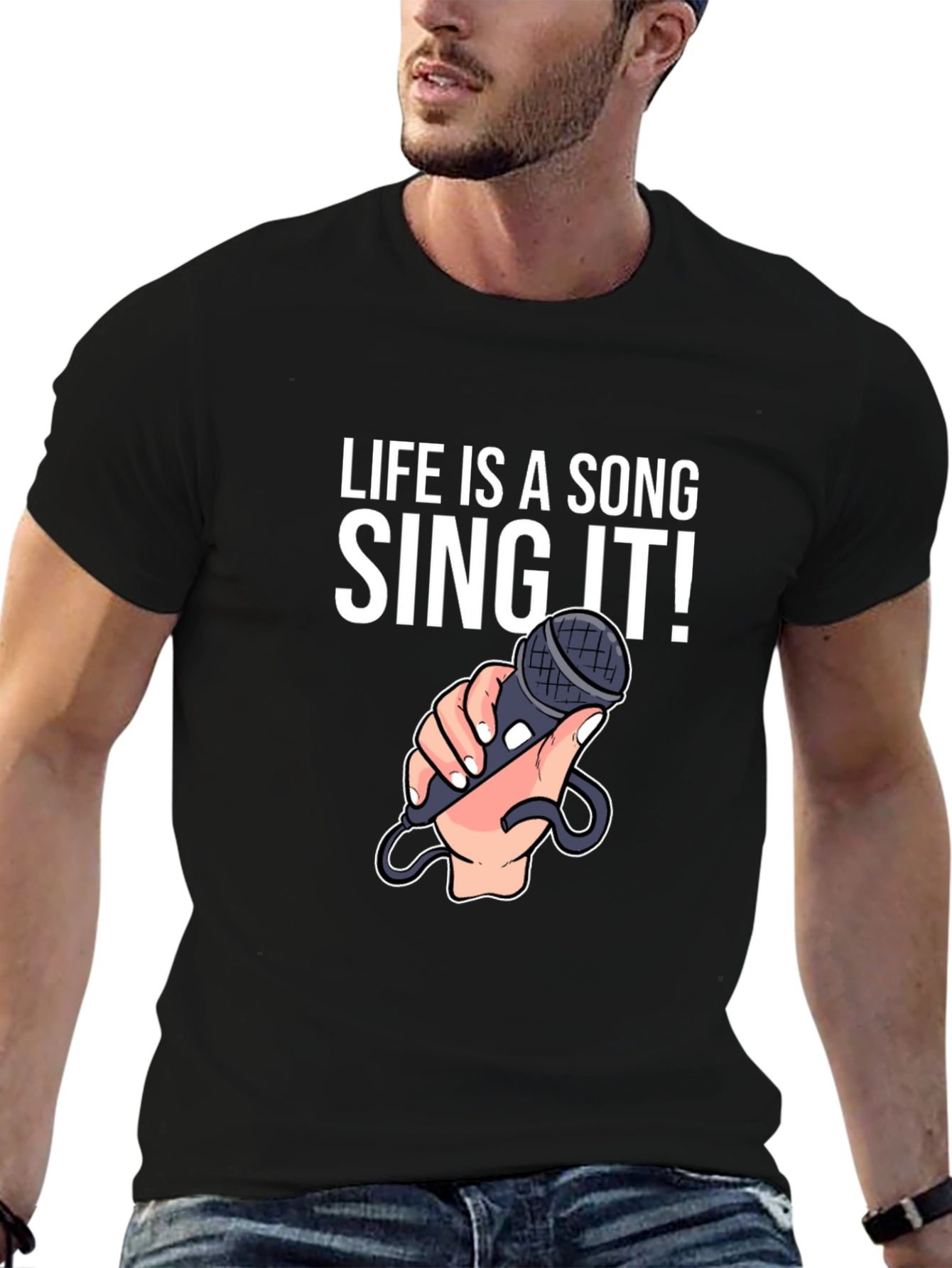 Life is a Song T-Shirt - Sing It Loud!