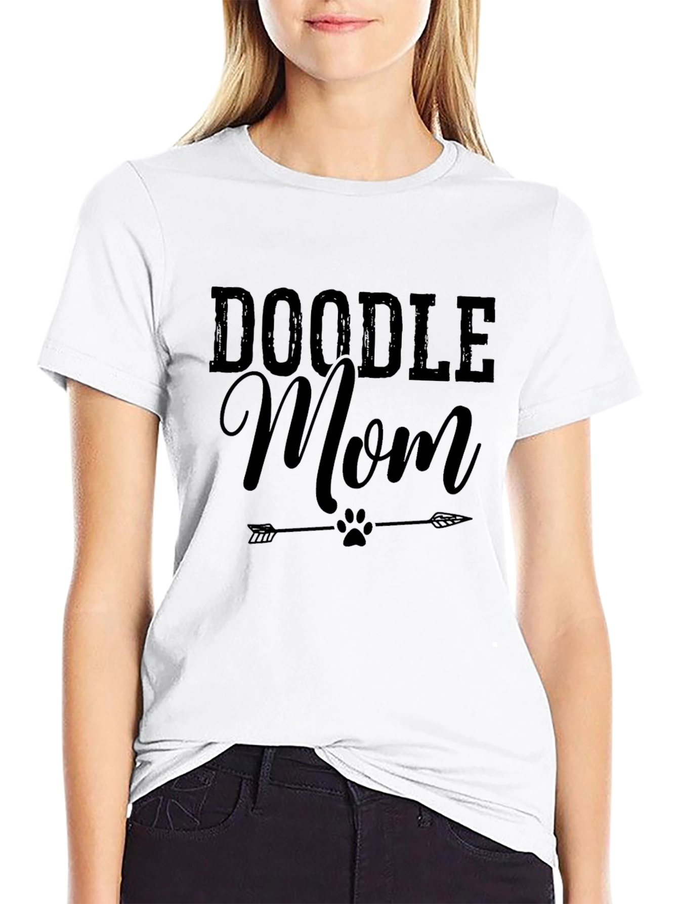 Doodle Mom Graphic Tee - Dog Lover Shirt