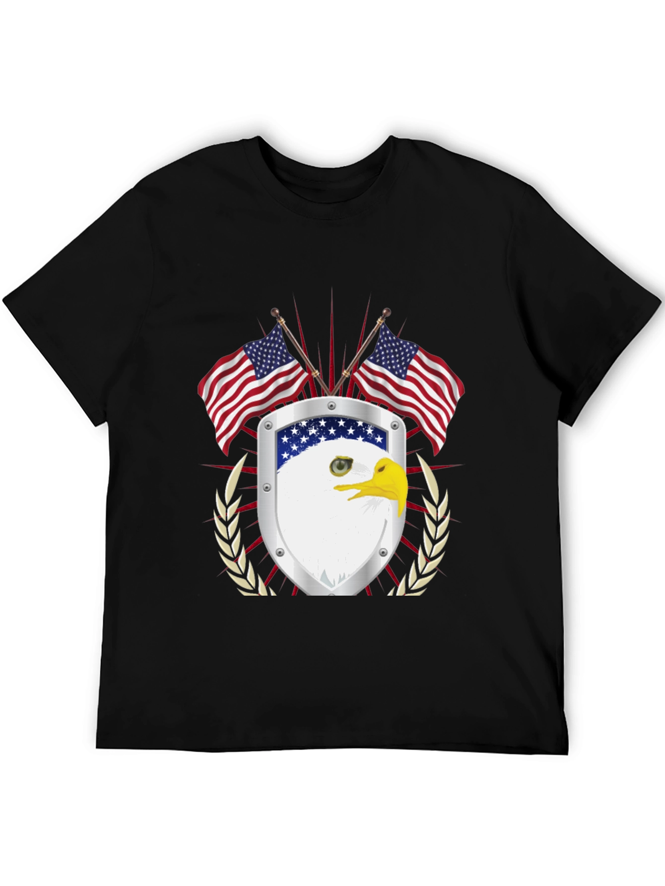 American Pride Eagle Shield Graphic Tee