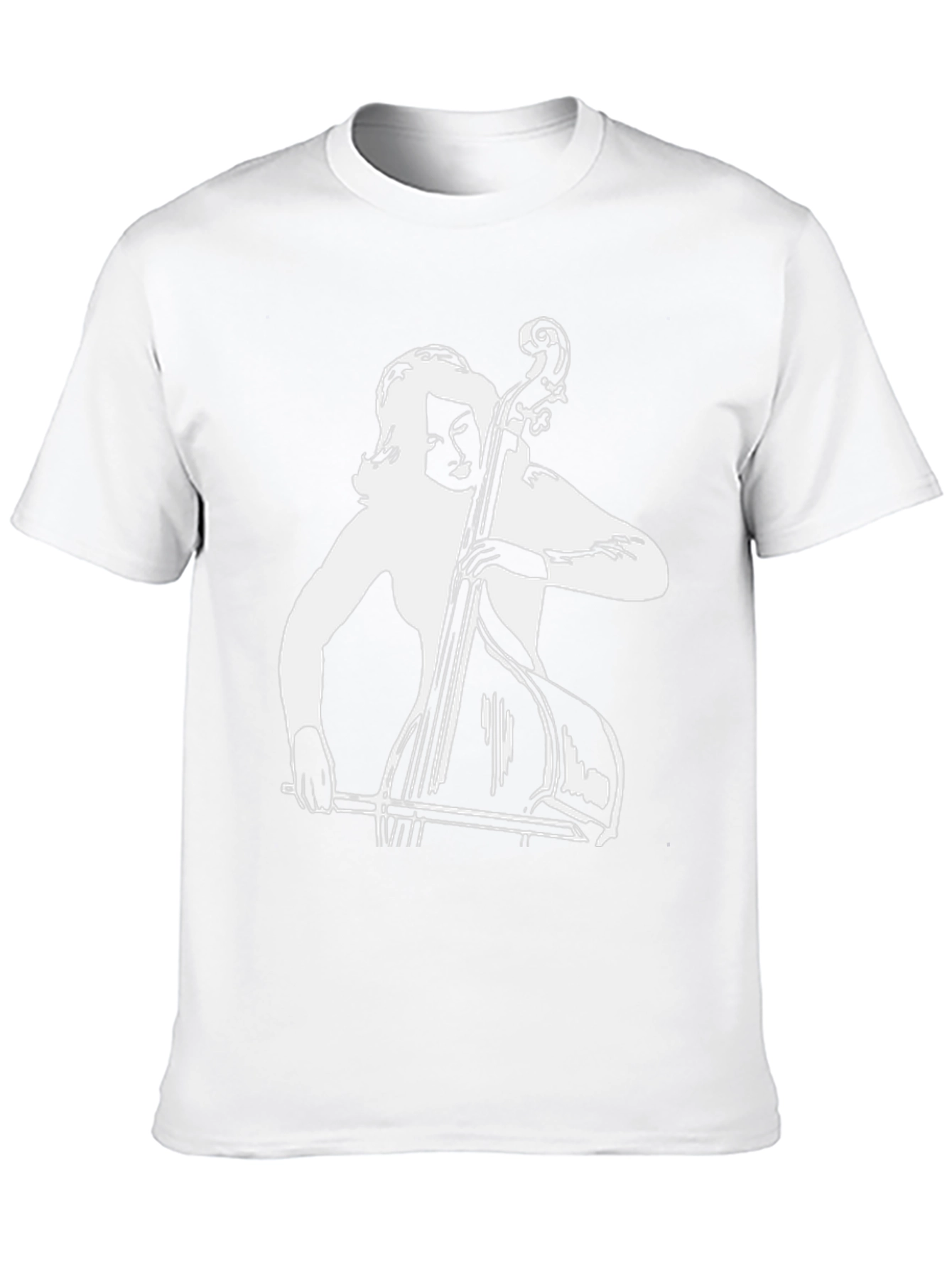 Bass Player Graphic Tee - Retro Style Shirt