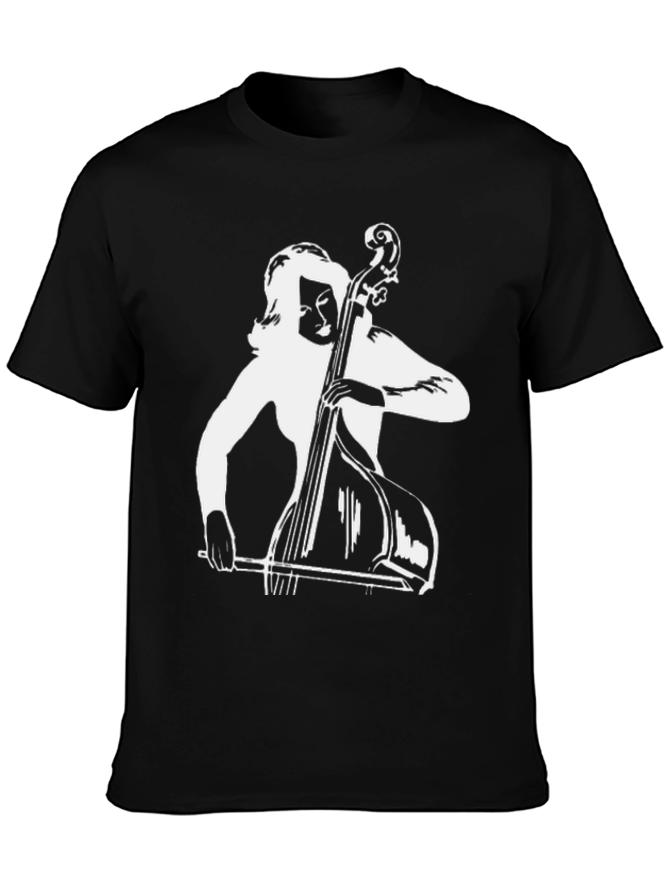 Bass Player Graphic Tee - Retro Style Shirt
