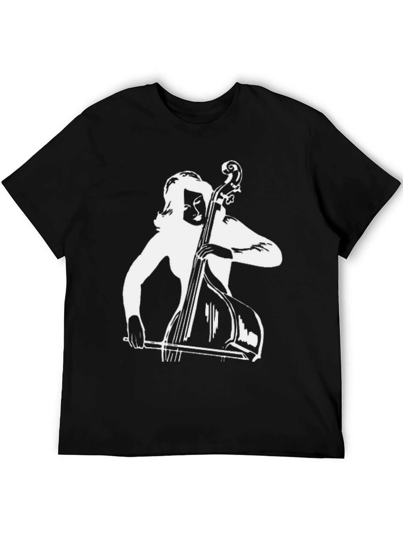 Bass Player Graphic Tee - Retro Style Shirt