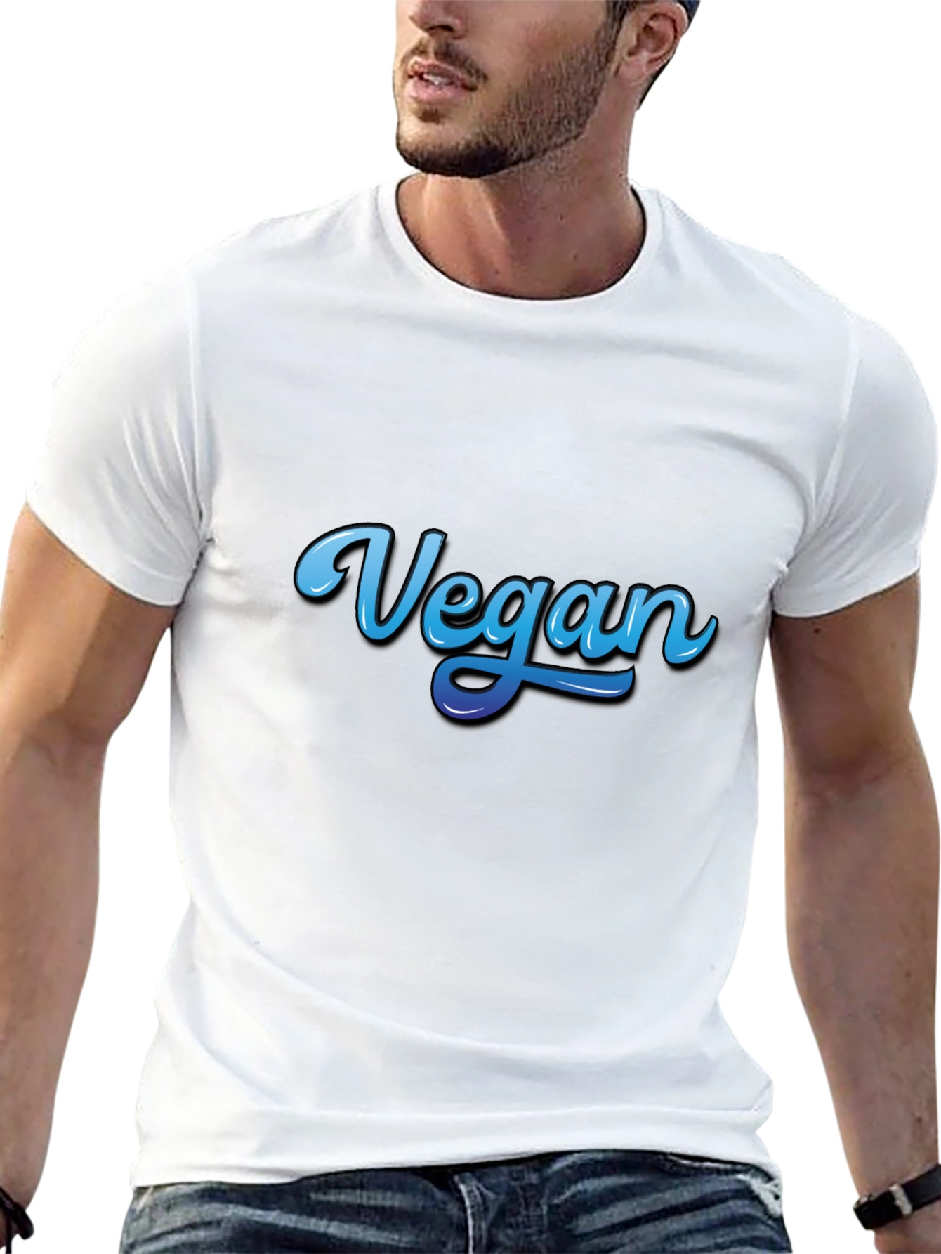 Vegan T-Shirt: Stylish & Comfortable Black Tee