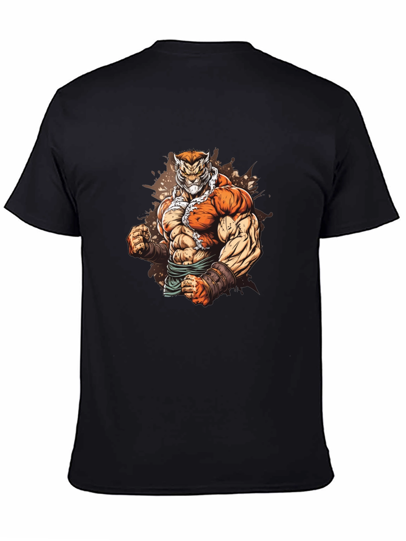 Tiger Warrior Graphic T-Shirt