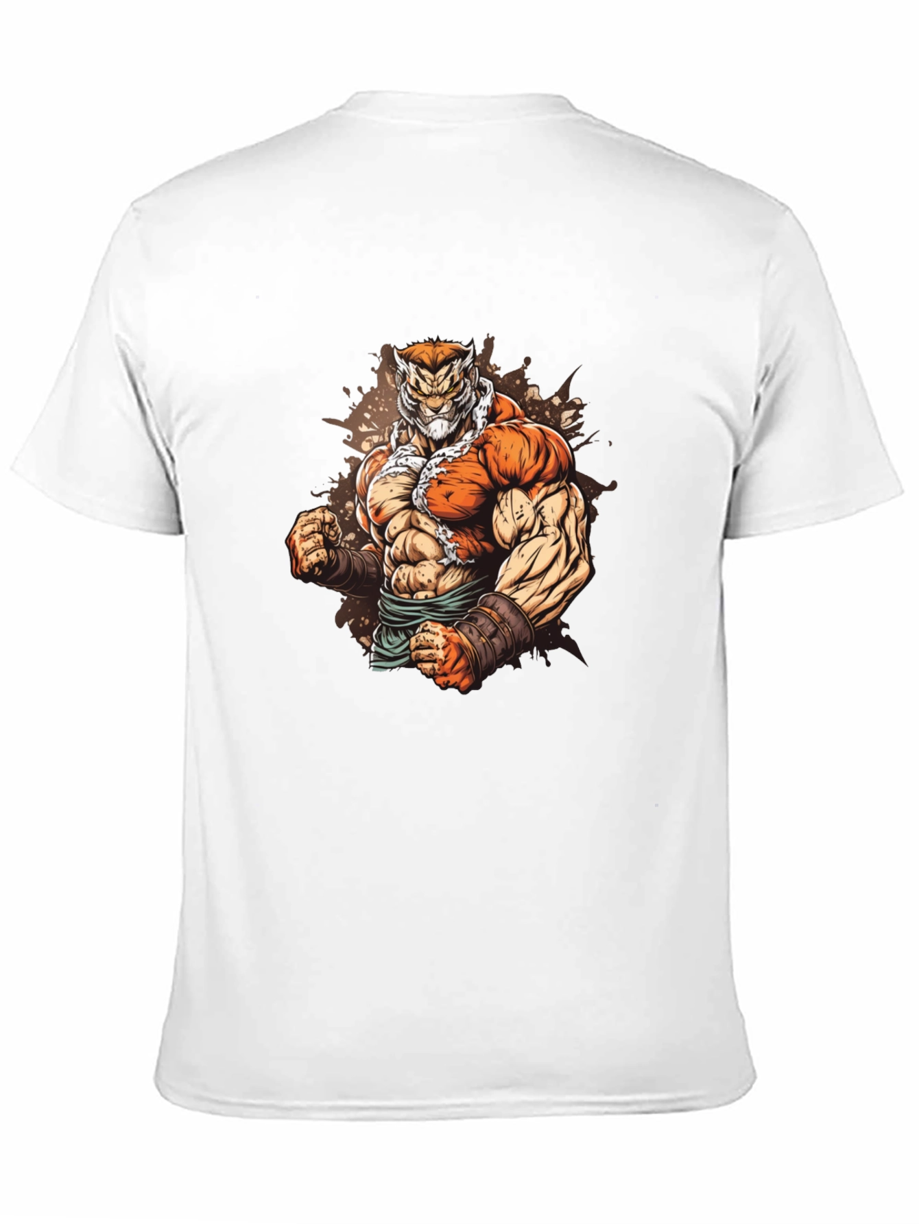 Tiger Warrior Graphic T-Shirt