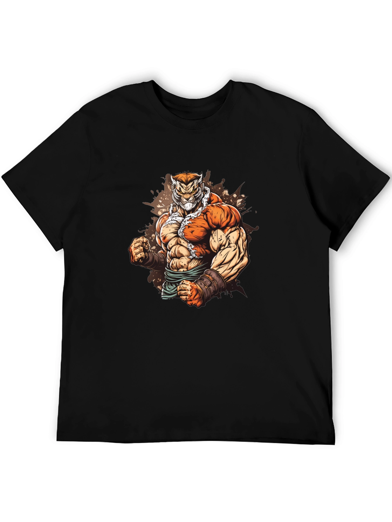 Tiger Warrior Graphic T-Shirt