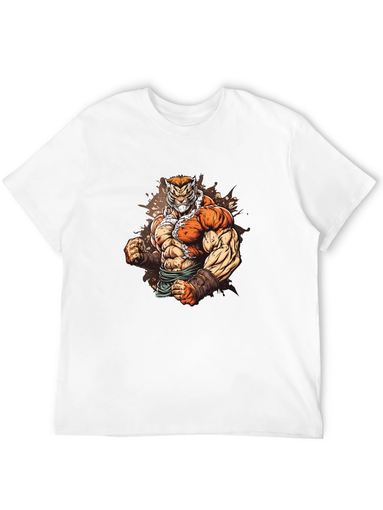 Tiger Warrior Graphic T-Shirt