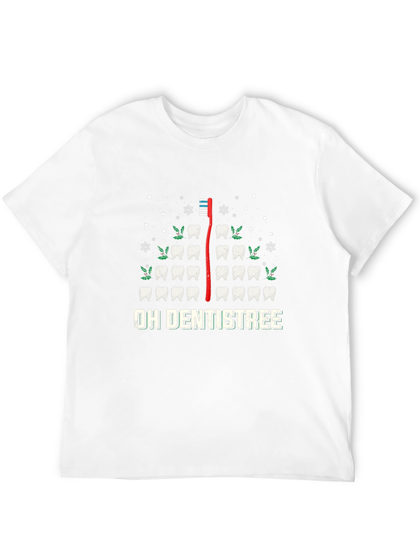 Oh Dentistree T-Shirt - Festive Holiday Dental Tee