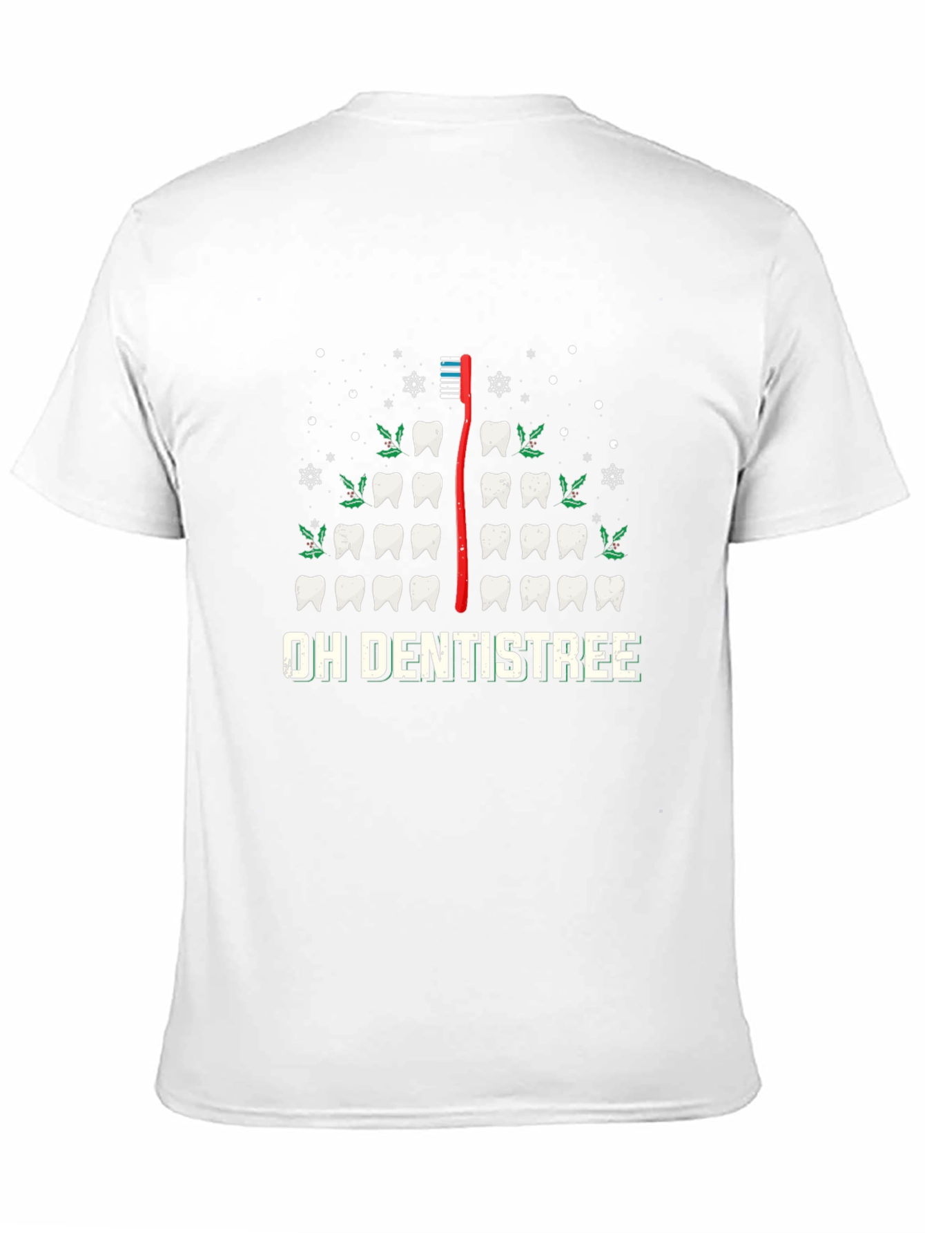 Oh Dentistree T-Shirt - Festive Holiday Dental Tee