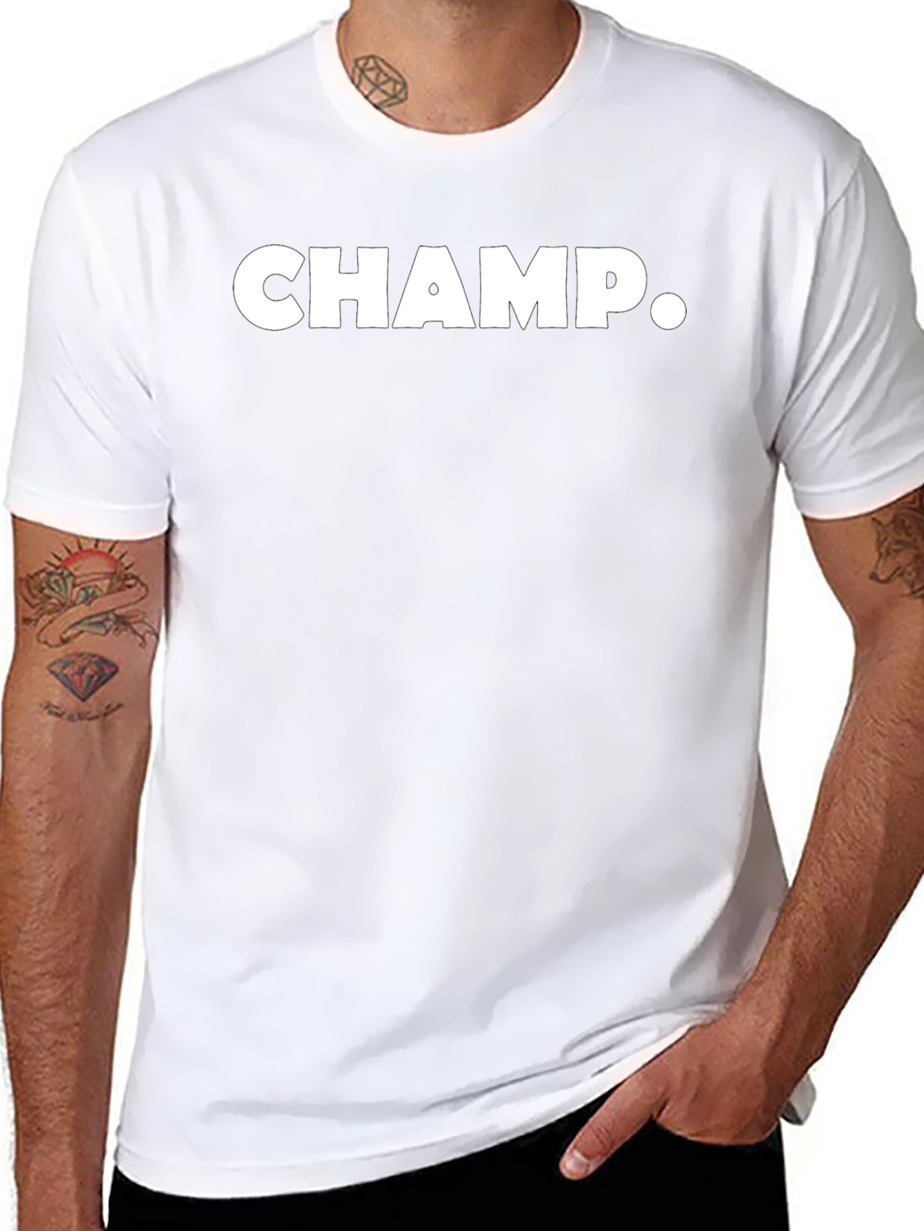 Champ Graphic Tee - Bold Statement T-Shirt