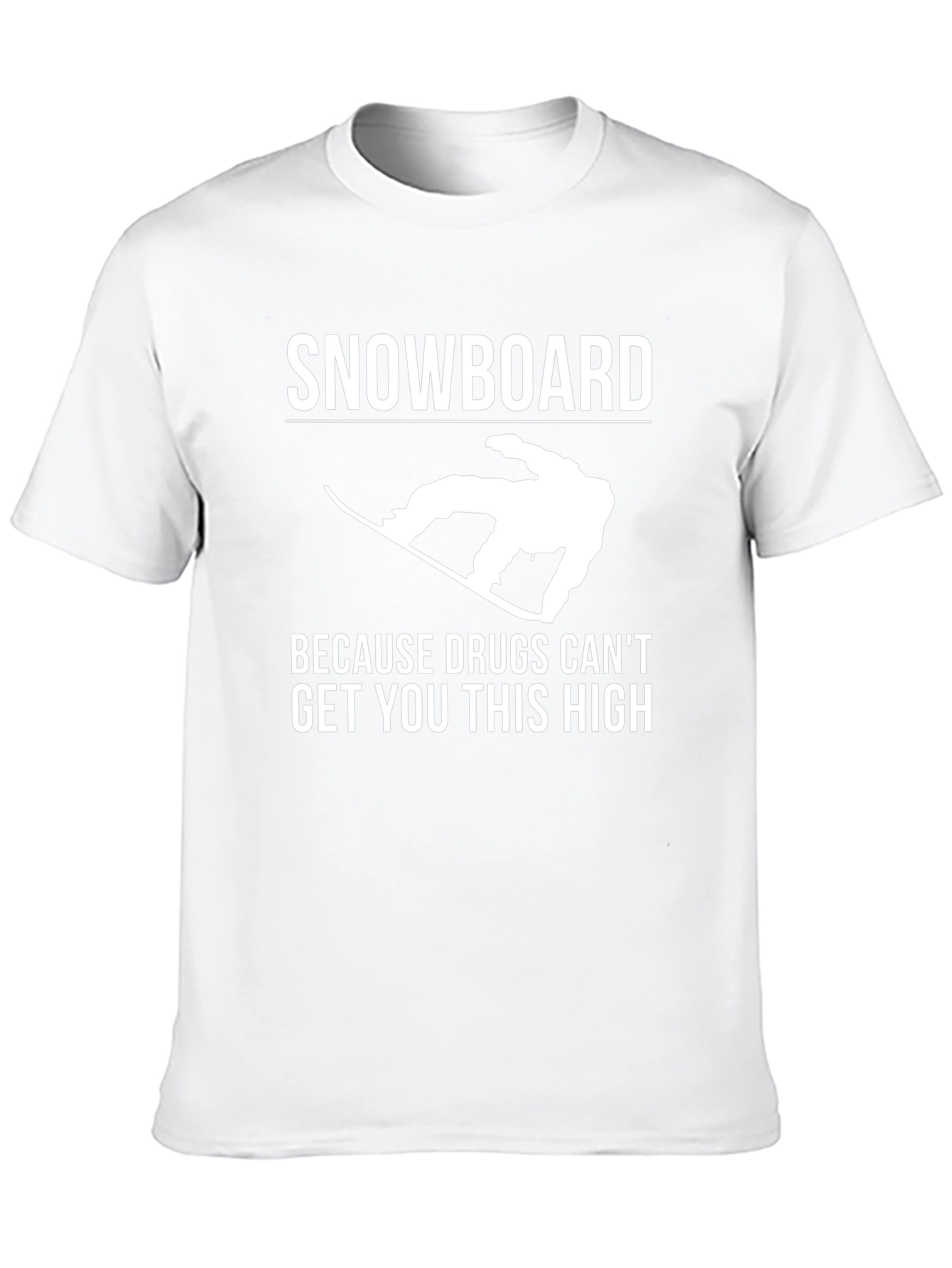 Snowboard Humor Graphic Tee