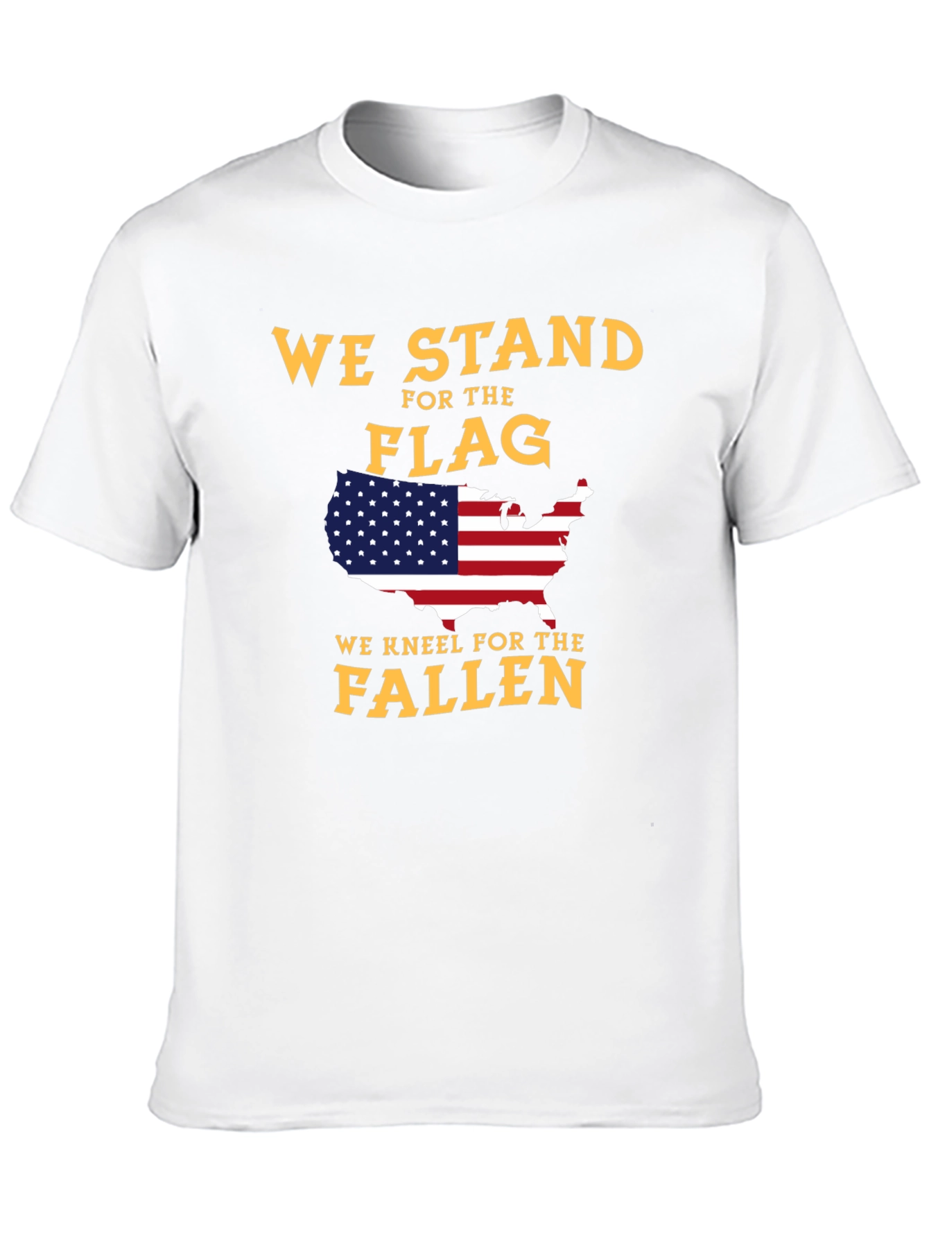 Patriotic USA Flag Graphic T-Shirt