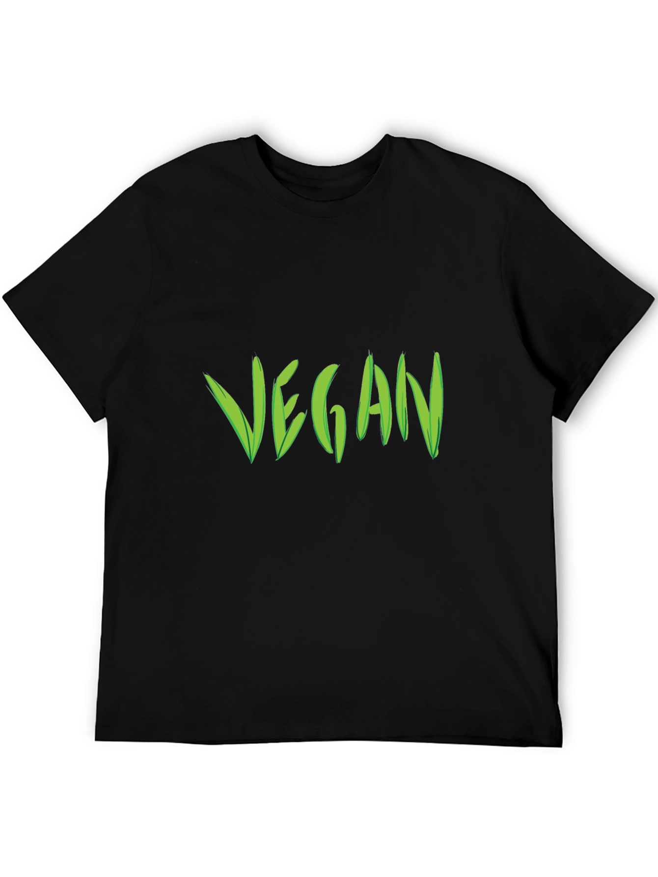 Vegan Graphic Tee - Black T-Shirt