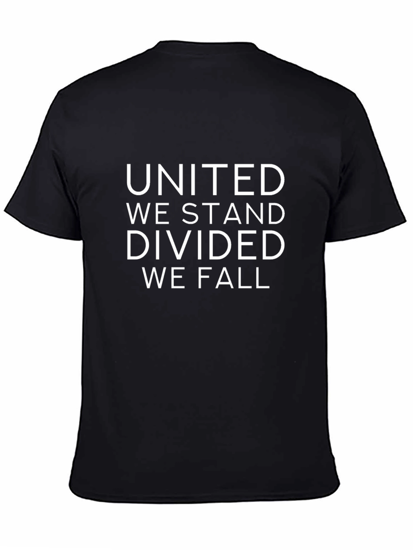 United We Stand Graphic Tee - Black