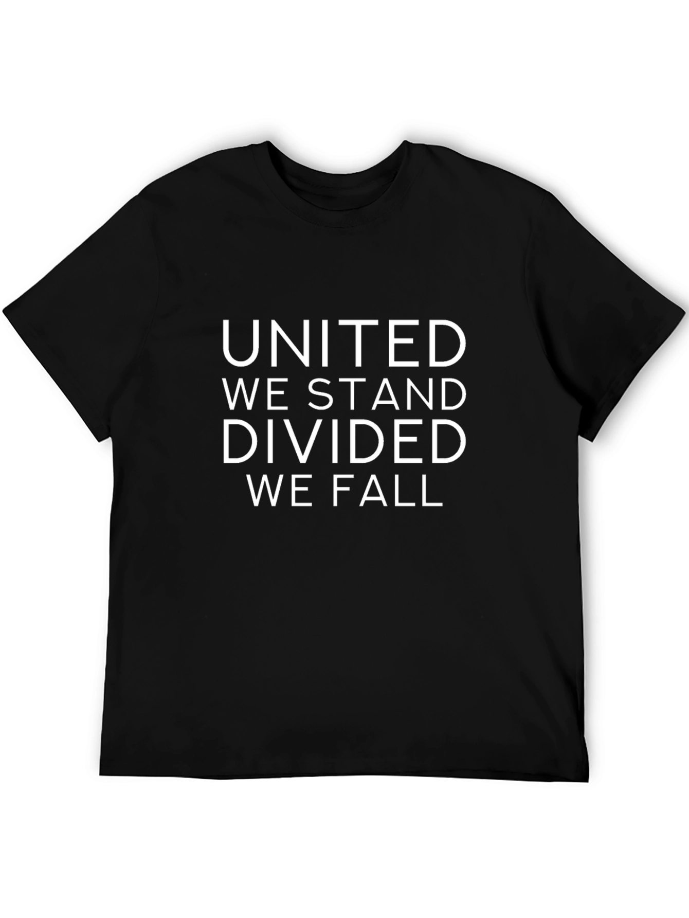 United We Stand Graphic Tee - Black