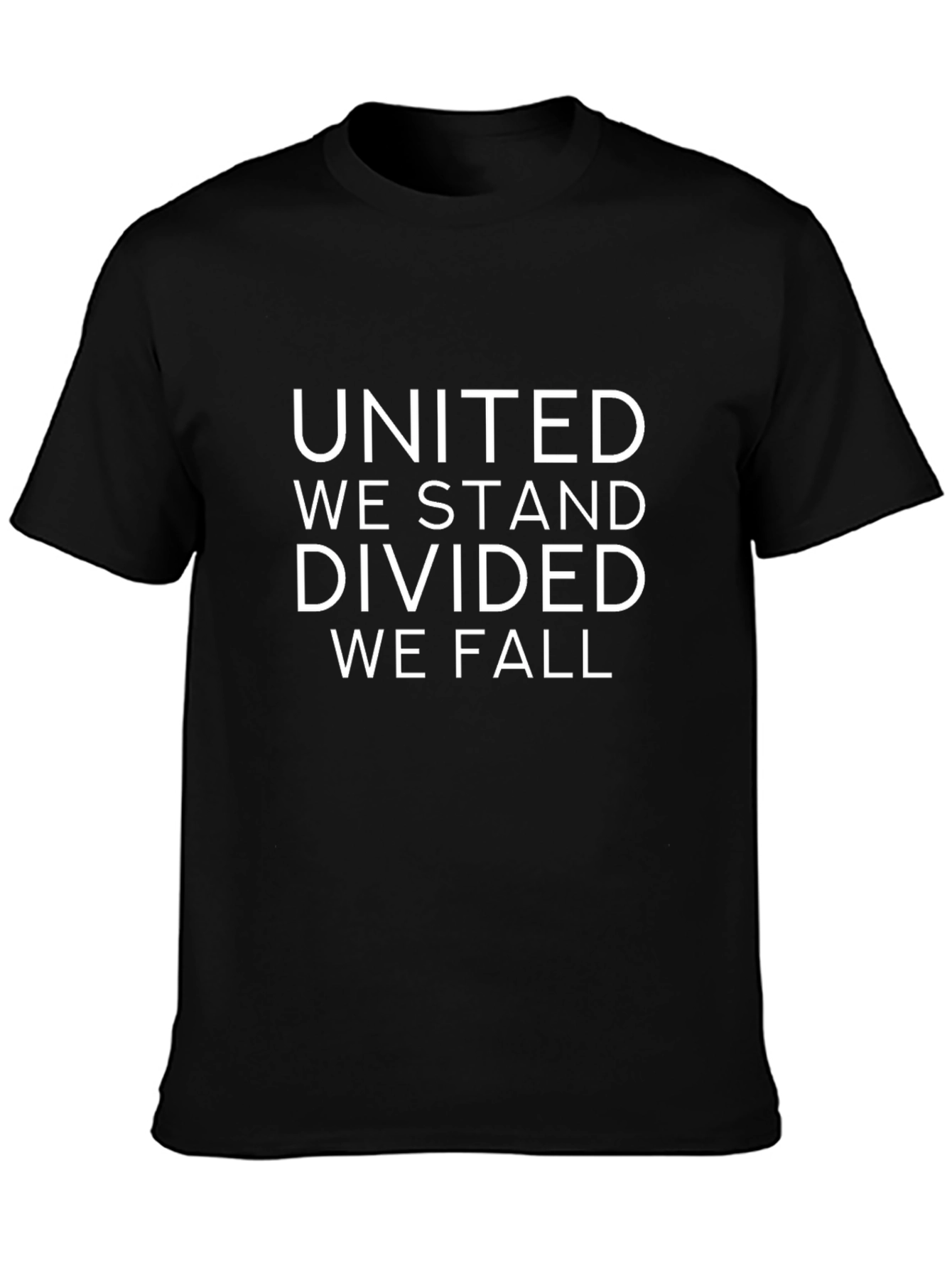 United We Stand Graphic Tee - Black