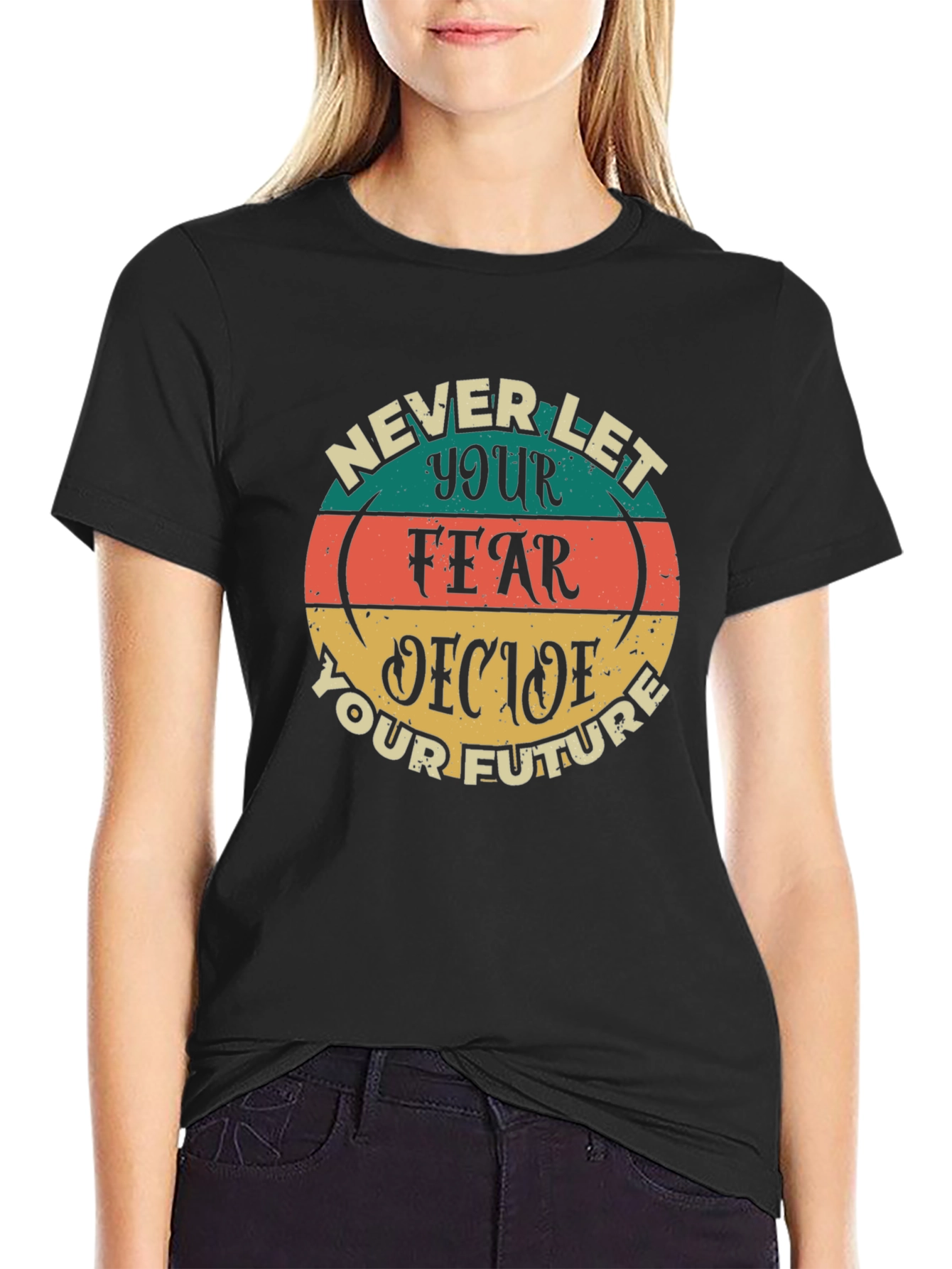 Inspirational Slogan Graphic Tee